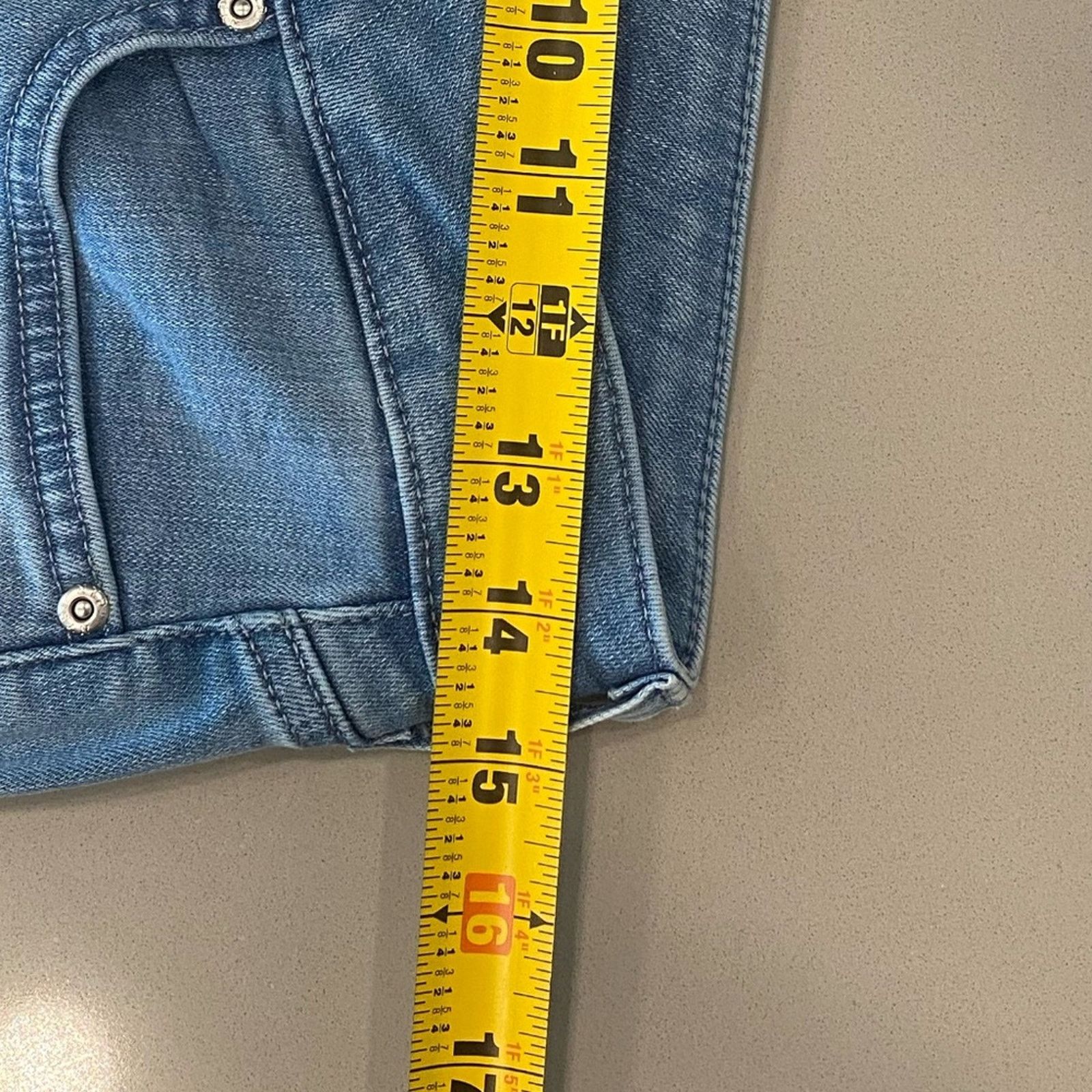 NYDJ NYDJ Marilyn Straight Lift Tuck Jeans - 4 Size 27" / US 4 / IT 40 - 6 Thumbnail