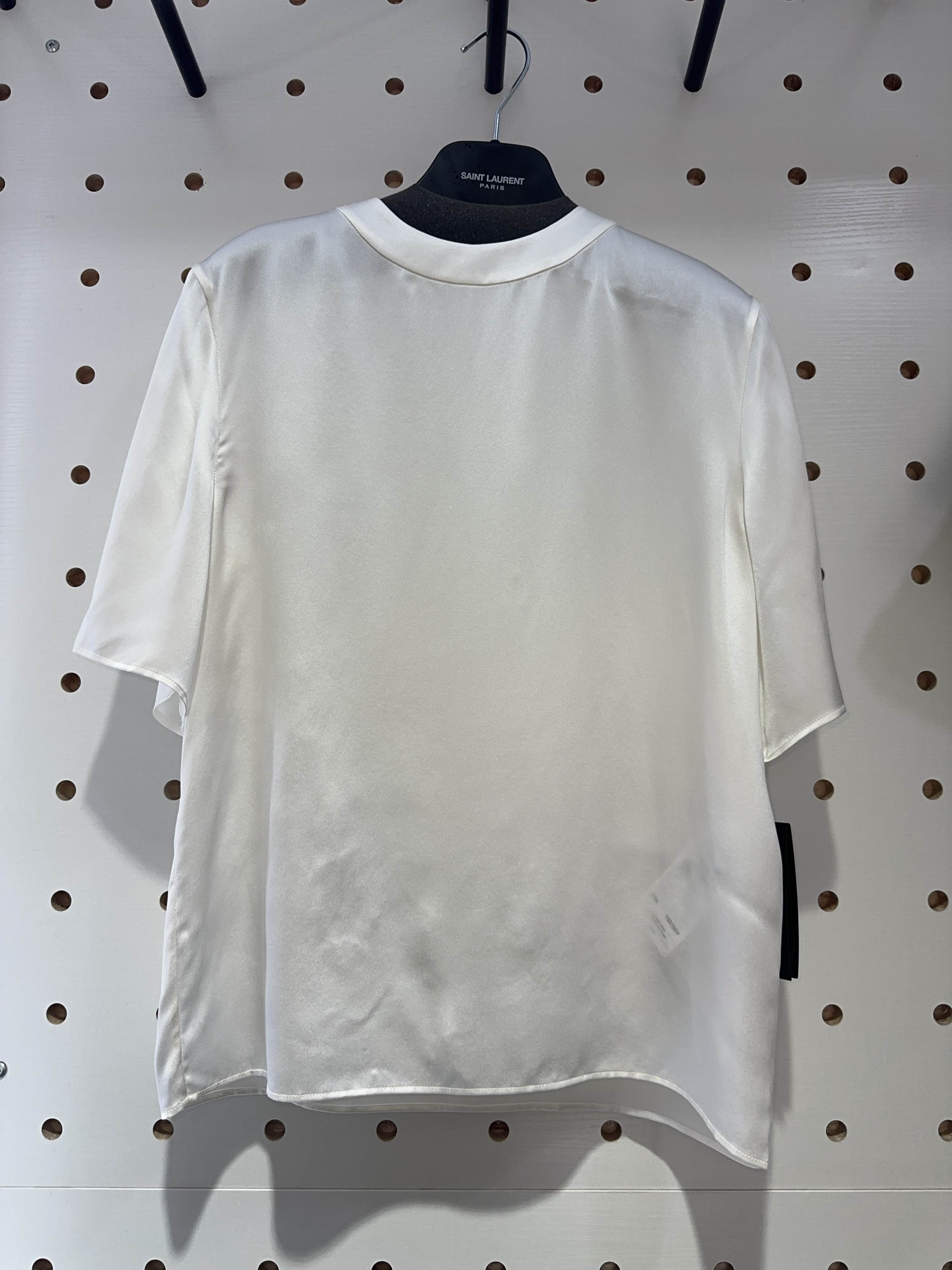 Saint Laurent Paris Saint Laurent Uniform Short Sleeve T-Shirt Size 34 Size XS / US 0-2 / IT 36-38 - 1 Thumbnail