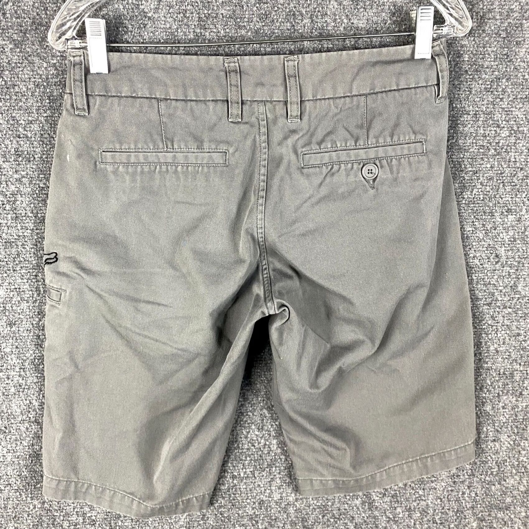 Vintage Fox Bermuda Shorts Men's 28 Gray Cotton Blend Casual Adult Shorts 28in Waist Size US 28 / EU 44 - 6 Thumbnail