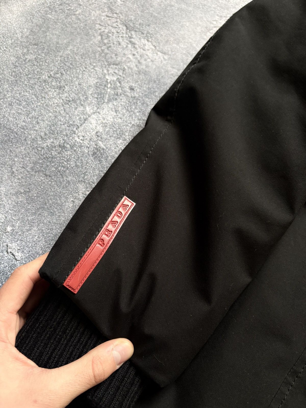 Prada Vintage Prada Red Tab Luxury Women’s Black Parka Size 44 Size M / US 6-8 / IT 42-44 - 4 Thumbnail