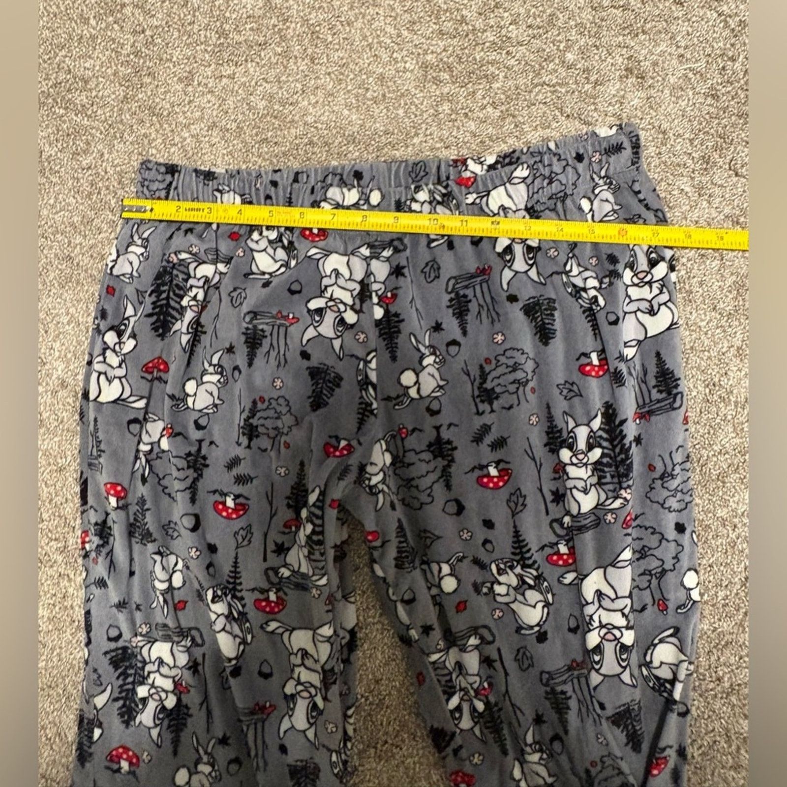 Disney (Disney) Bambi Thumper Nature Comfy Sleepwear PJ: Size XL Size 36" / US 14 / IT 50 - 5 Thumbnail