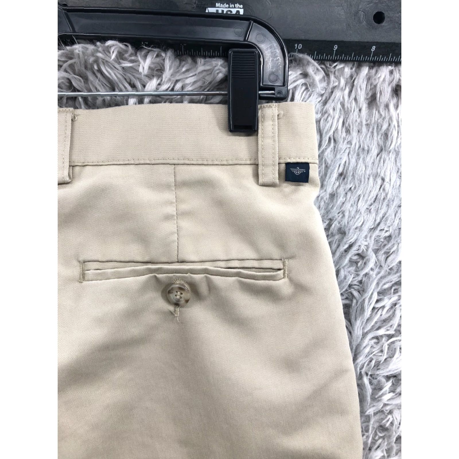 Dockers Dockers Straight Fit Pants Mens Size 34x34 Mid Rise Medium Wash Beige Size US 34 / EU 50 - 6 Thumbnail