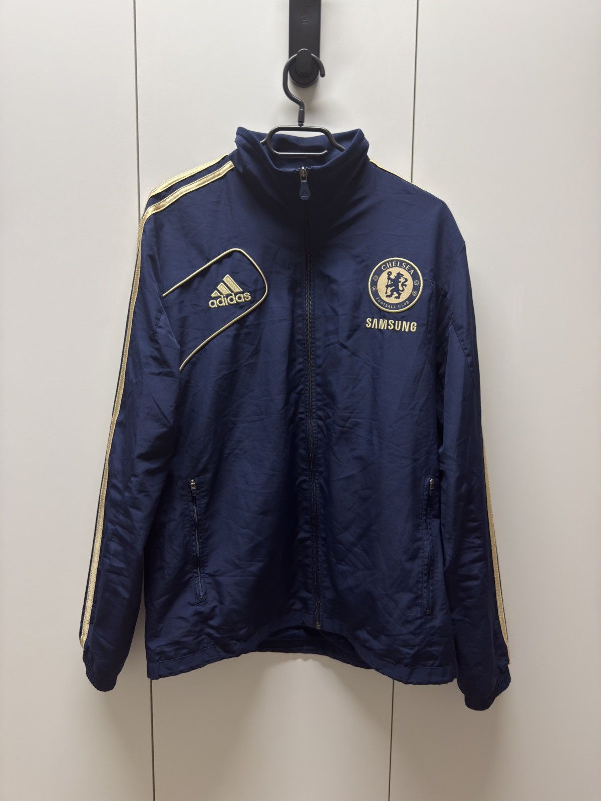 Adidas adidas Chelsea International Club Soccer Fan Jackets Size US M / EU 48-50 / 2 - 1 Thumbnail