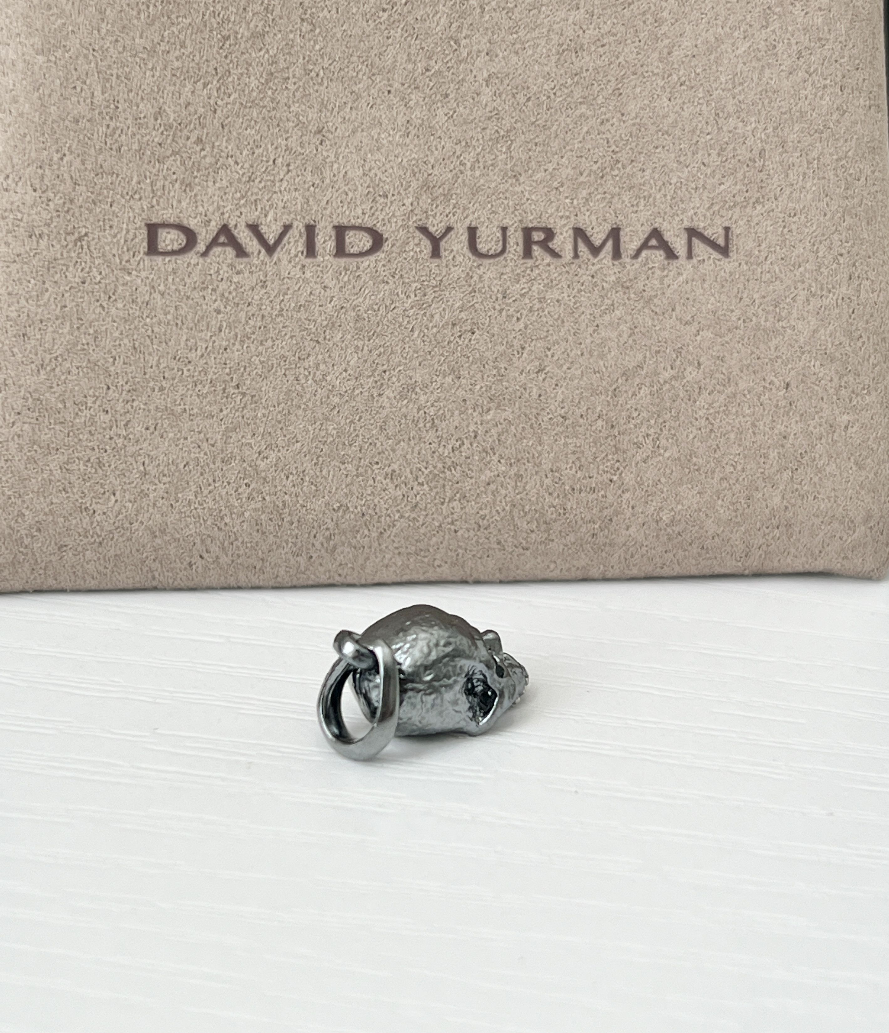 David Yurman david yurman sterling silver small skull skeleton pendant Size ONE SIZE - 3 Thumbnail
