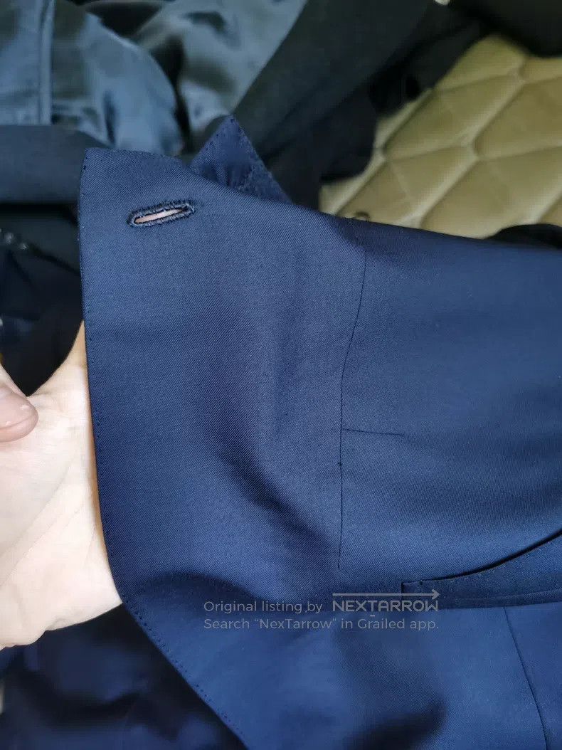 Brioni Brioni Fully Customized Single-Breasted Suit Jacket Size US XXL / EU 58 / 5 - 4 Thumbnail