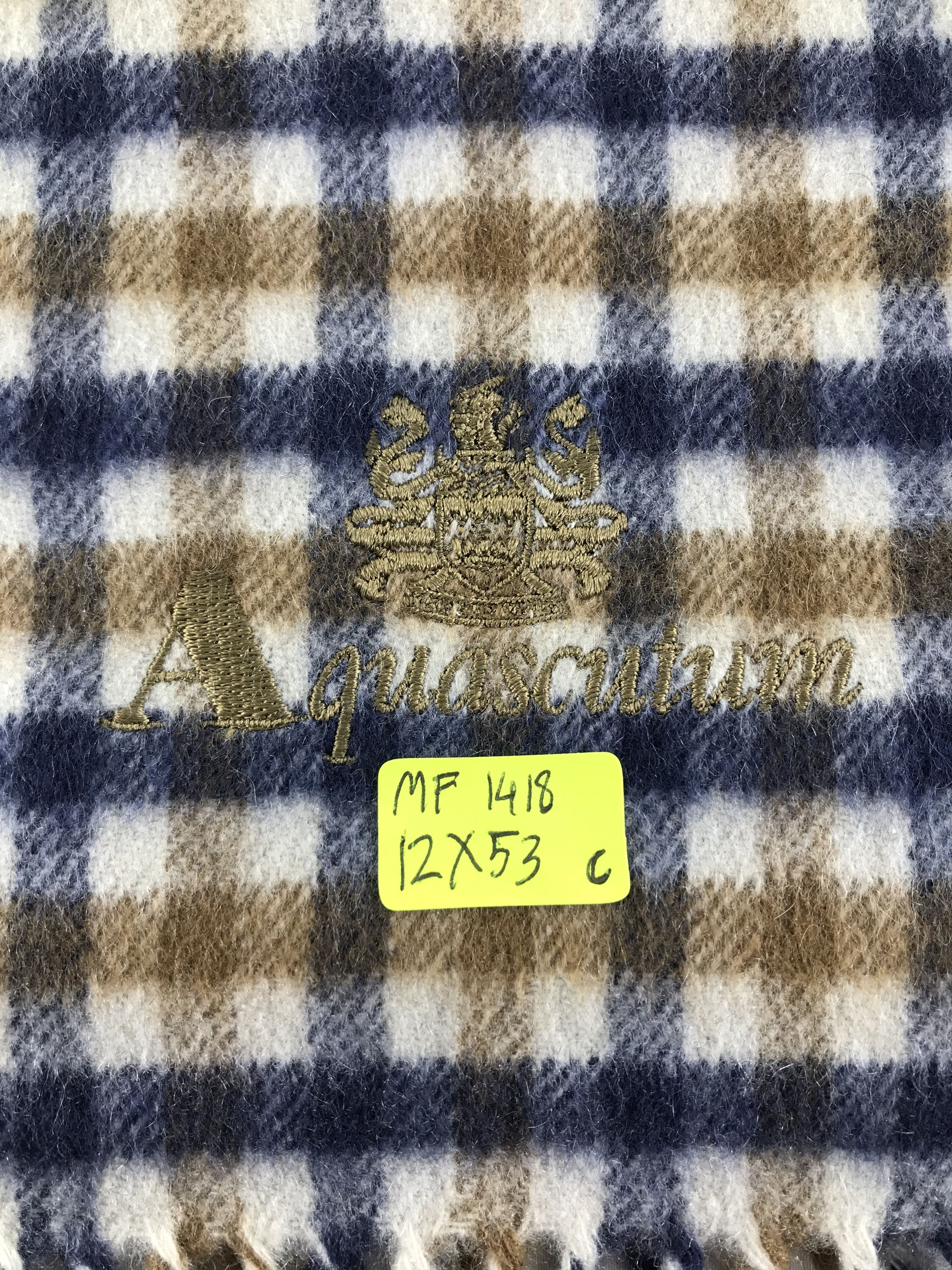 Aquascutum Vintage Aquascutum Scarf/Muffler/Neckwear MF1418 Size ONE SIZE - 5 Thumbnail