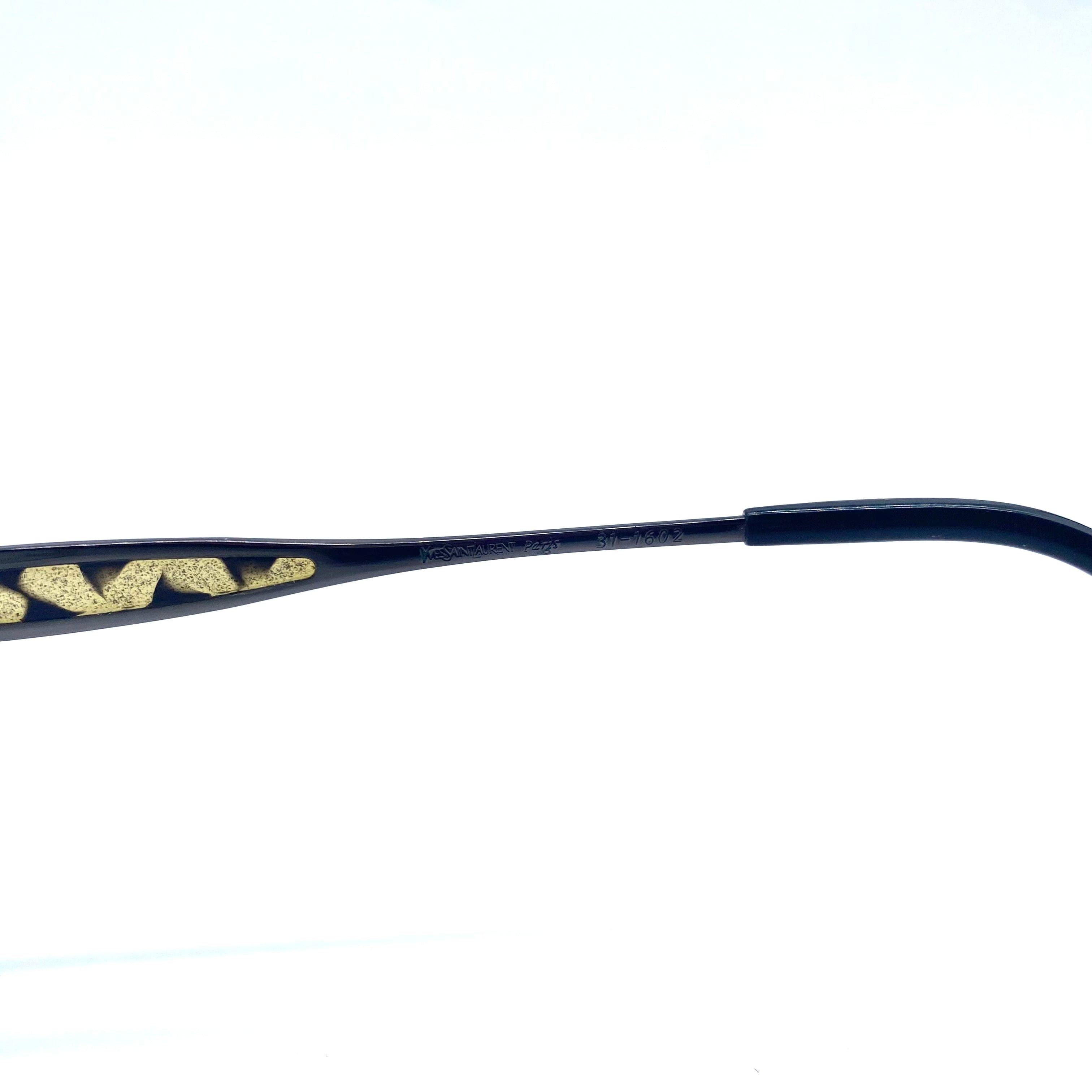 Yves Saint Laurent Vintage Yves Saint Laurent Prescription Eye Wear Sunglasses Size ONE SIZE - 5 Thumbnail