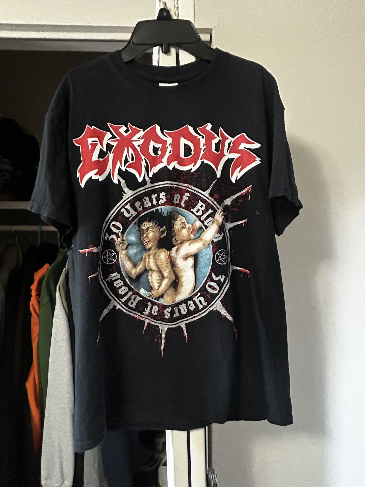 Other 🔴VINTAGE EXODUS TEE🔴 CRAZY GRAPHIC Size US M / EU 48-50 / 2 - 1 Thumbnail