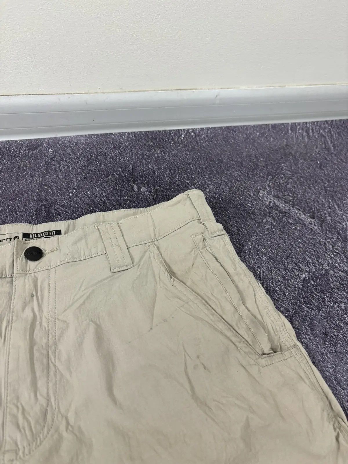 Carhartt × Vintage Vintage Carhartt Y2K Relaxed Fit USA Work Carpenter Shorts Size US 32 / EU 48 - 7 Thumbnail