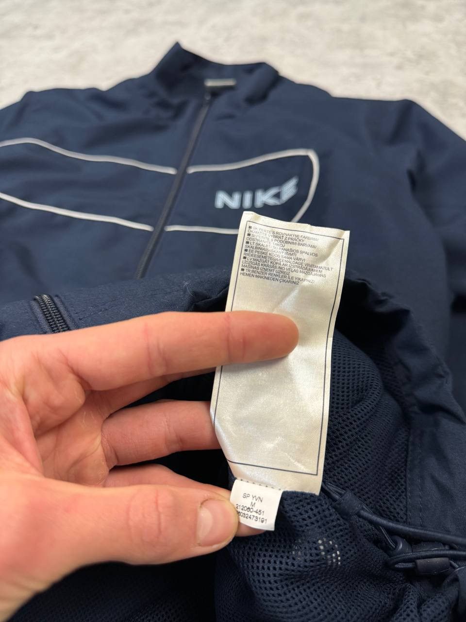 Nike Vintage Nike y2k Drill Track Jacket Size US M / EU 48-50 / 2 - 12 Thumbnail