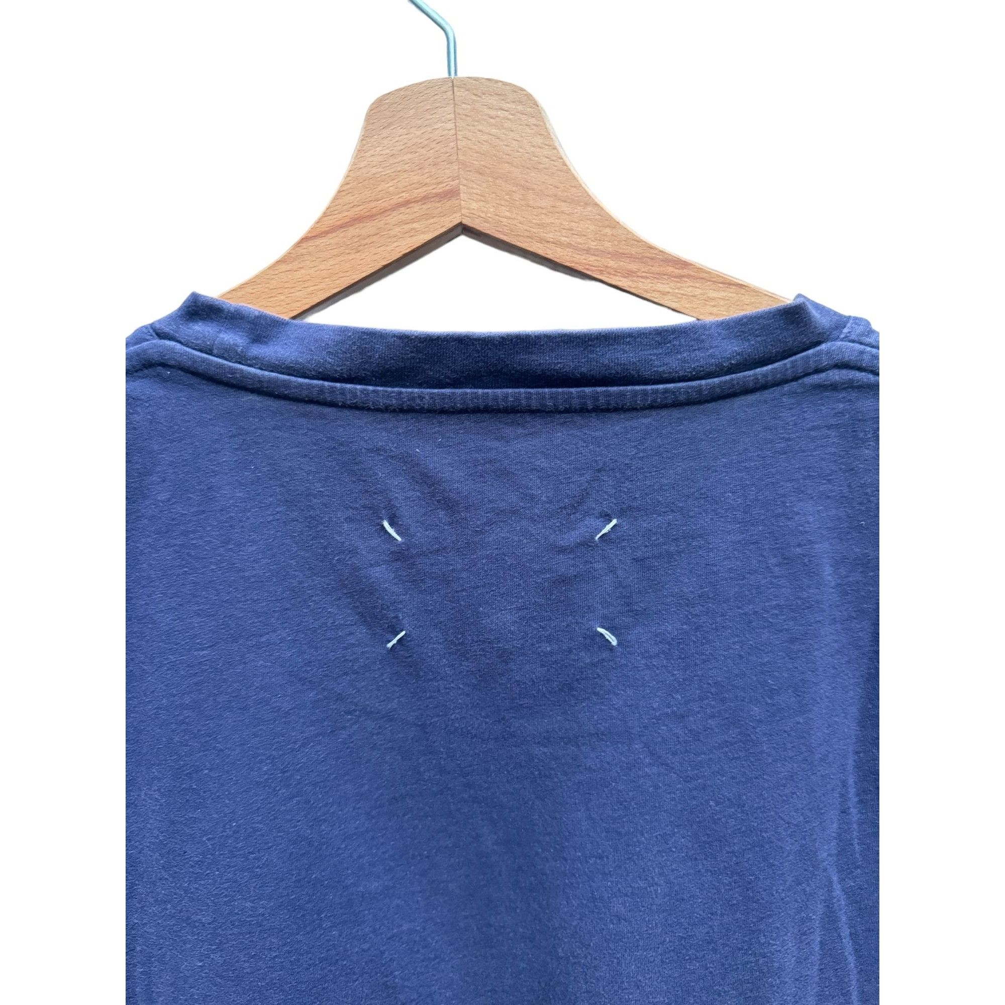 Maison Margiela Navy Stereotype T-shirt Size US M / EU 48-50 / 2 - 4 Thumbnail
