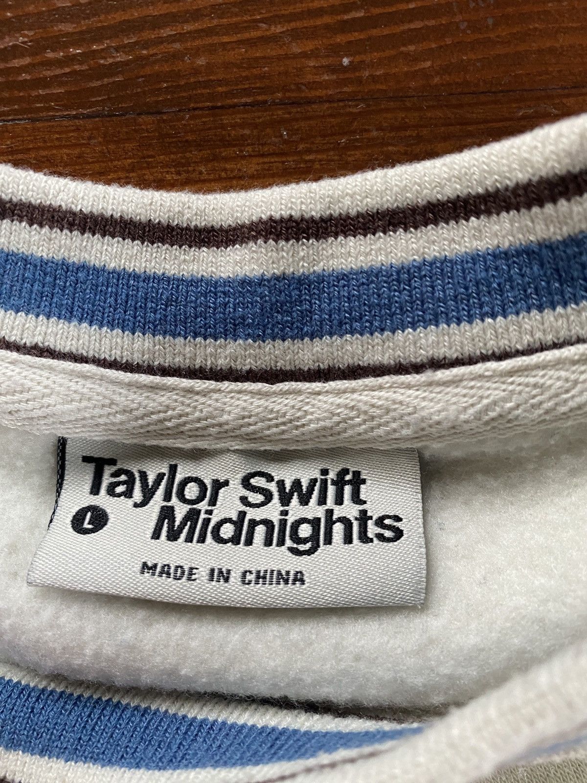 Band Tees Taylor Swift Midnights Crewneck Sweatshirt Size US L / EU 52-54 / 3 - 8 Thumbnail