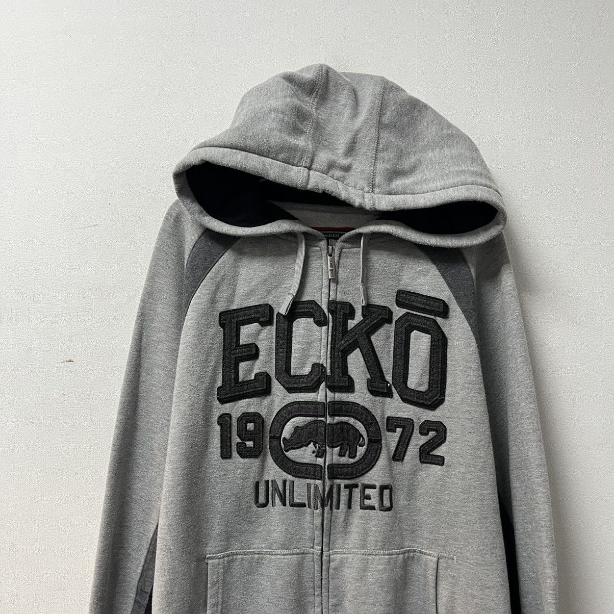 Ecko Unltd. Ecko unltd Zip Hoodie Big Logo Sweatshirt Size US XL / EU 56 / 4 - 3 Thumbnail
