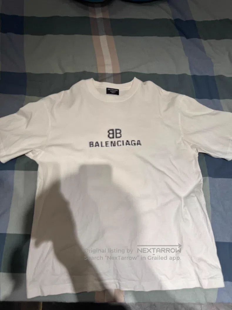 Balenciaga Balenciaga Mosaic logo short-sleeve Size US S / EU 44-46 / 1 - 1 Thumbnail