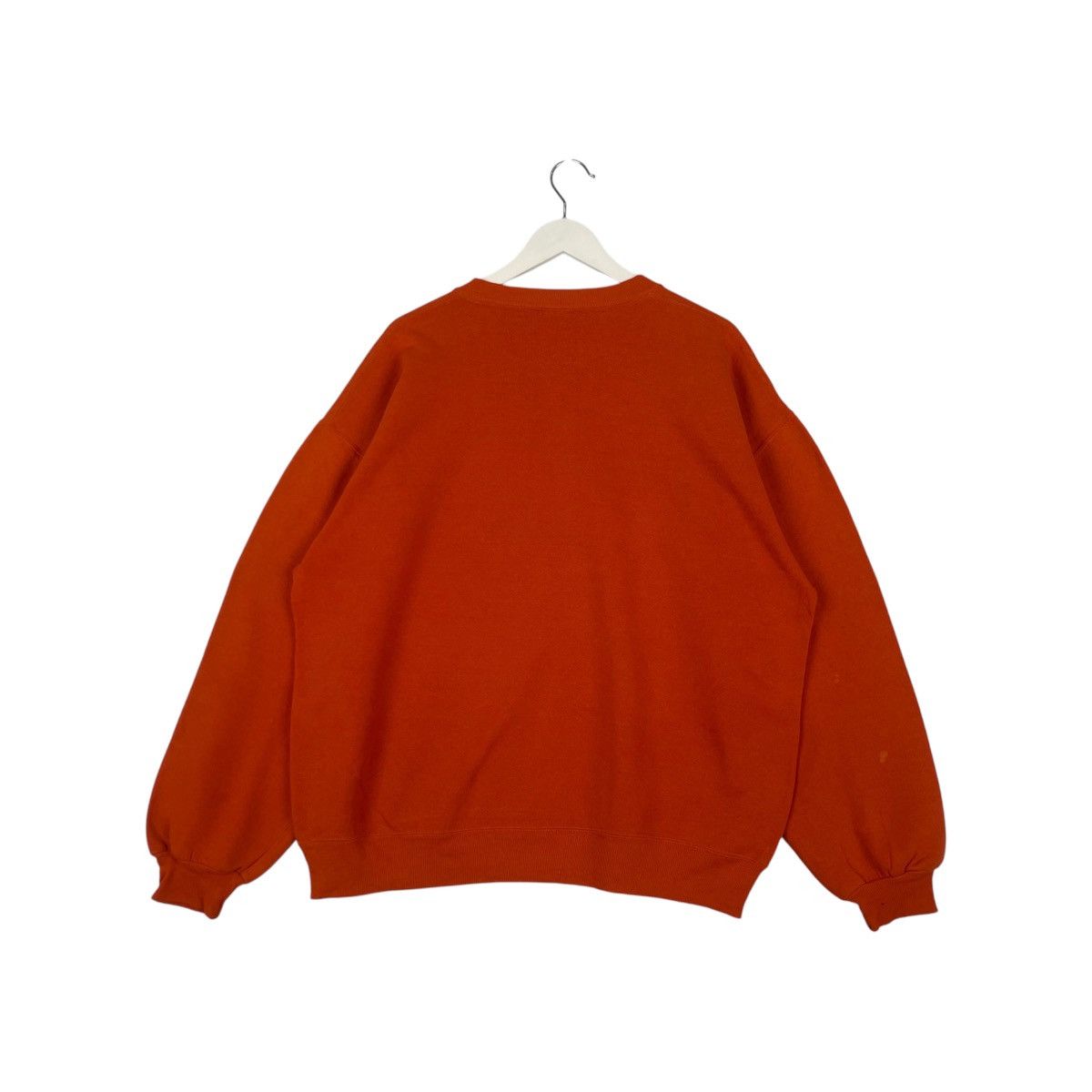 Designer × Vintage vintage Hoodie/sweater Russell athletic - orange Size US L / EU 52-54 / 3 - 4 Thumbnail