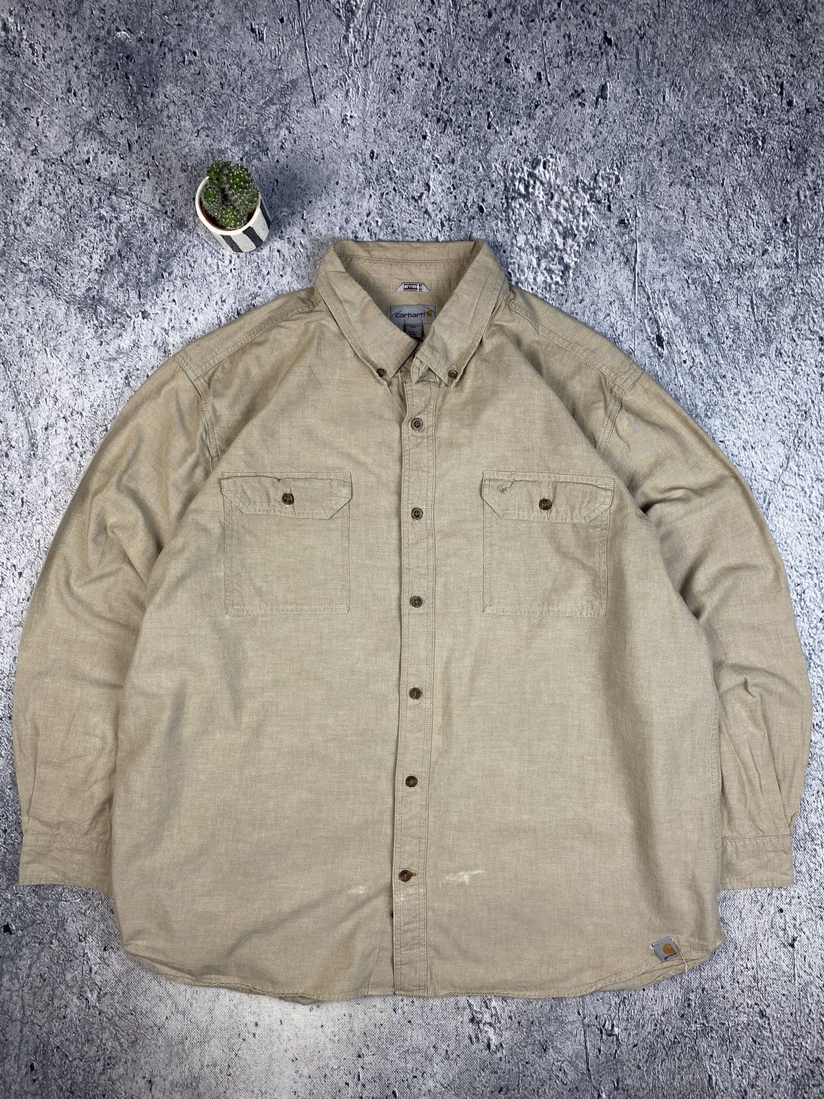 Carhartt × Vintage Vintage Carhartt Shirts Size US XXL / EU 58 / 5 - 1 Thumbnail