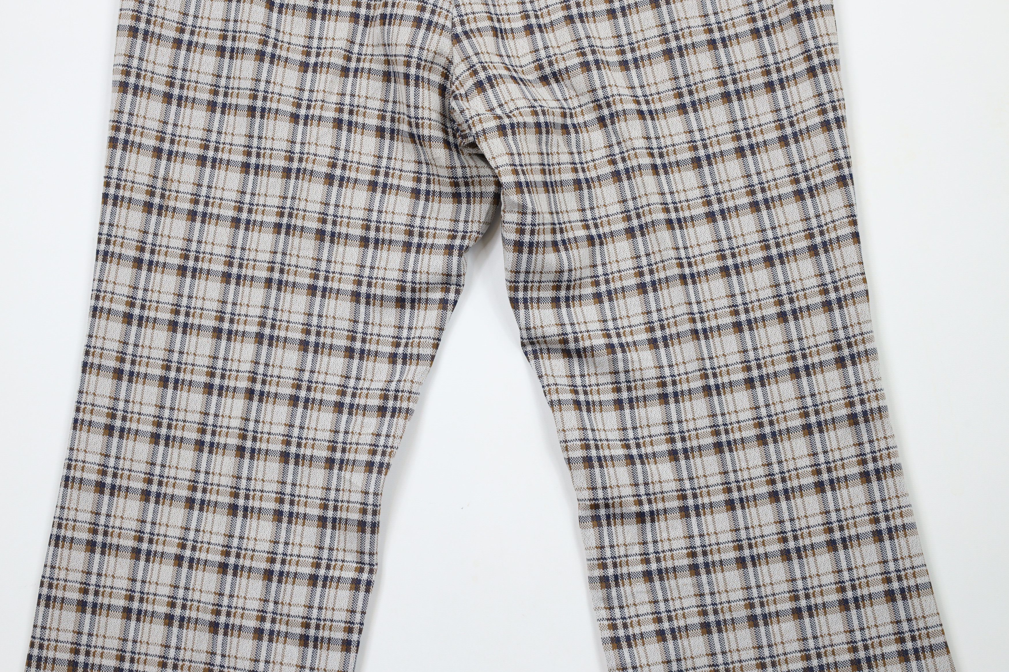Vintage Vintage 70s Streetwear Wide Leg Bell Bottoms Pants Plaid USA Size US 36 / EU 52 - 11 Thumbnail
