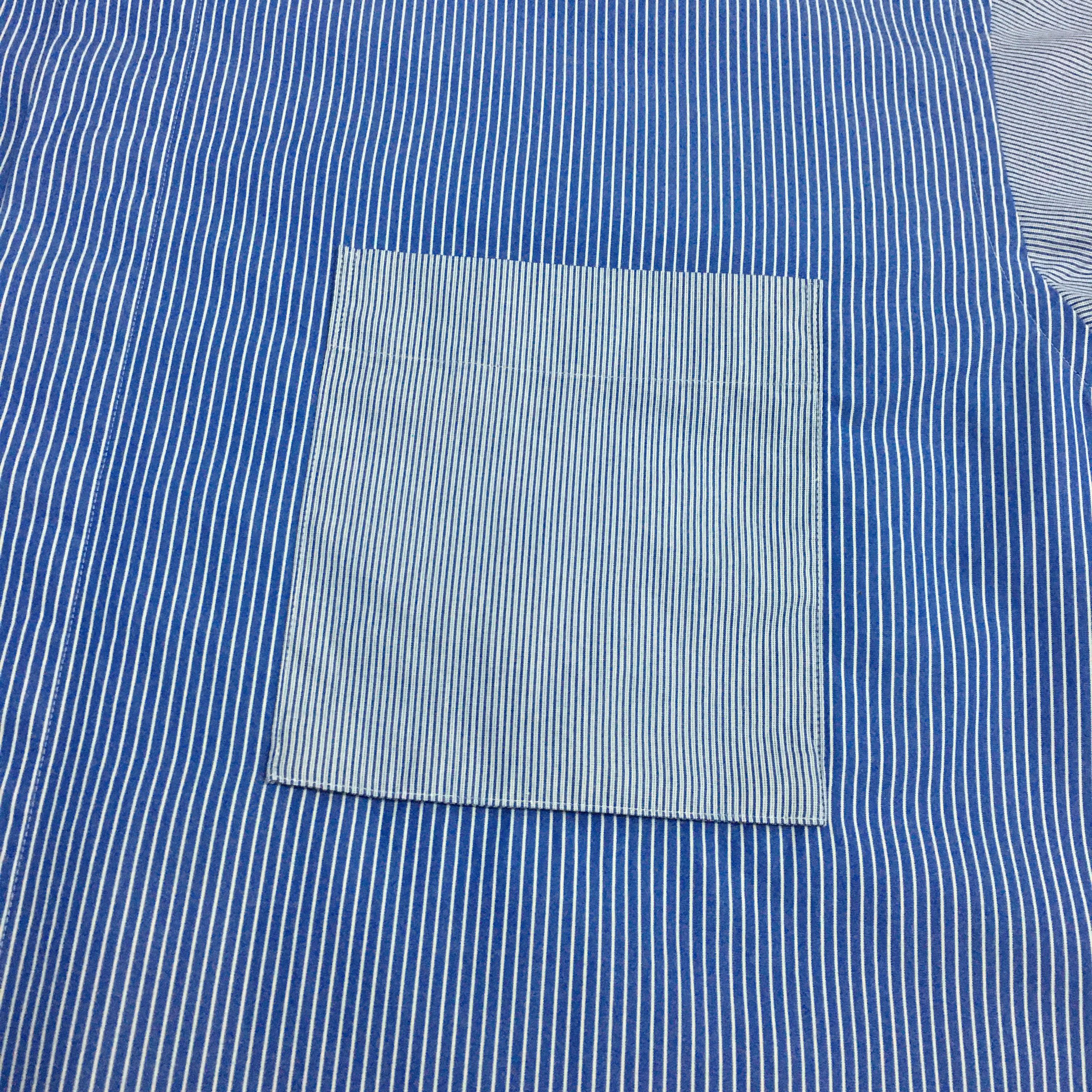Jil Sander × Uniqlo Uniqlo Jil Sander Hickory Longsleeve Shirt Size US L / EU 52-54 / 3 - 7 Thumbnail