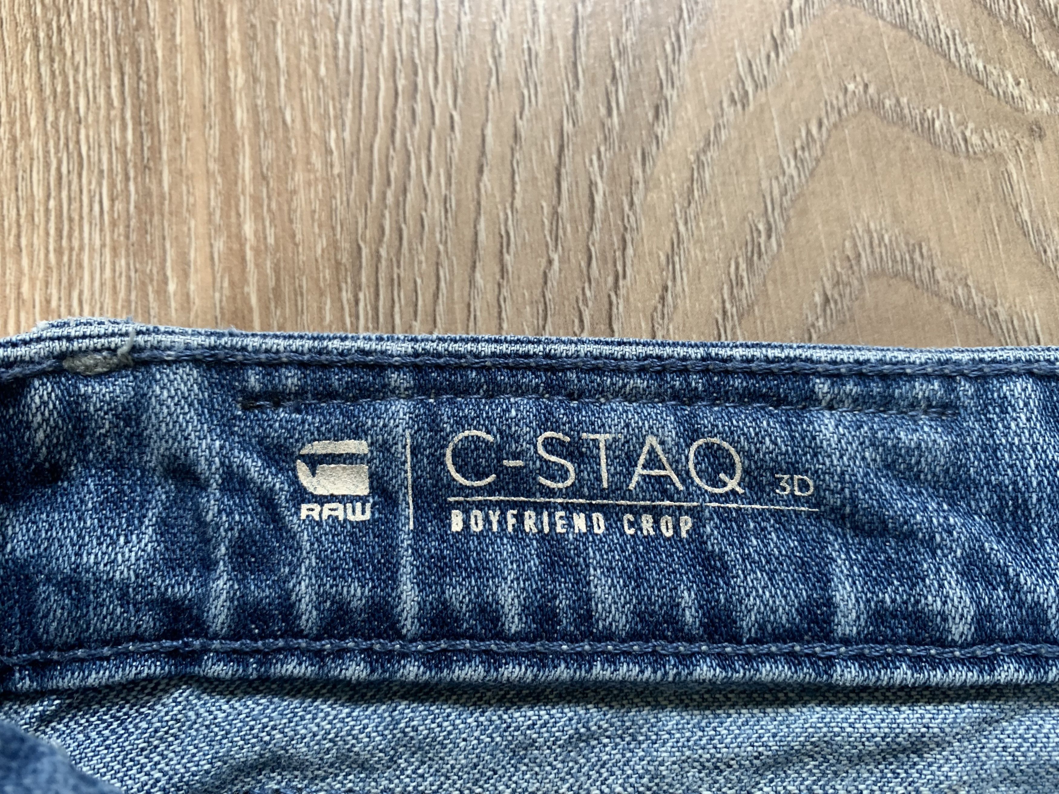 G-Star G Star Raw Women's C-staq 3d Boyfriend Crop Jeans Size 27" / US 4 / IT 40 - 8 Thumbnail