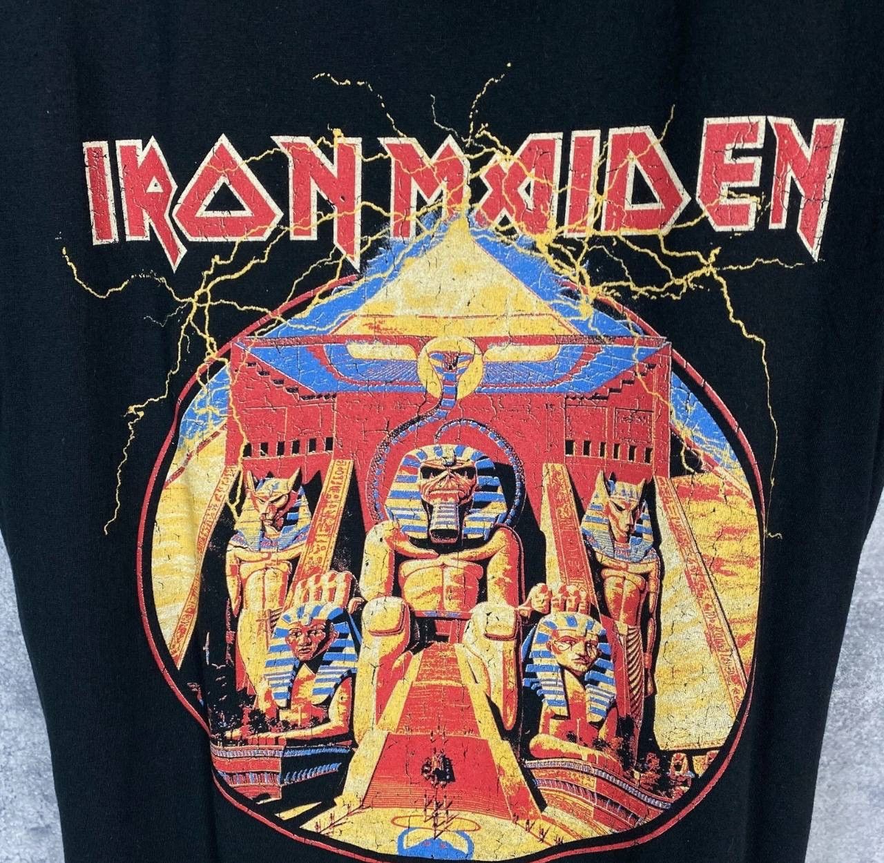 Band Tees × Iron Maiden × Vintage Iron Maiden Tee Men's Size M Black Short Sleeve Size US M / EU 48-50 / 2 - 5 Thumbnail