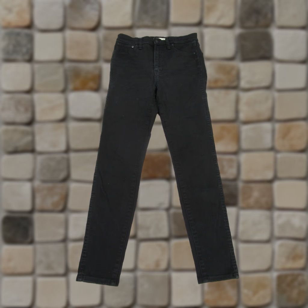 Madewell VINTAGE Madewell Jeans Women’s High Rise Skinny Black Denim 28/Regular Skinny Style Size 28" / US 6 / IT 42 - 1 Thumbnail