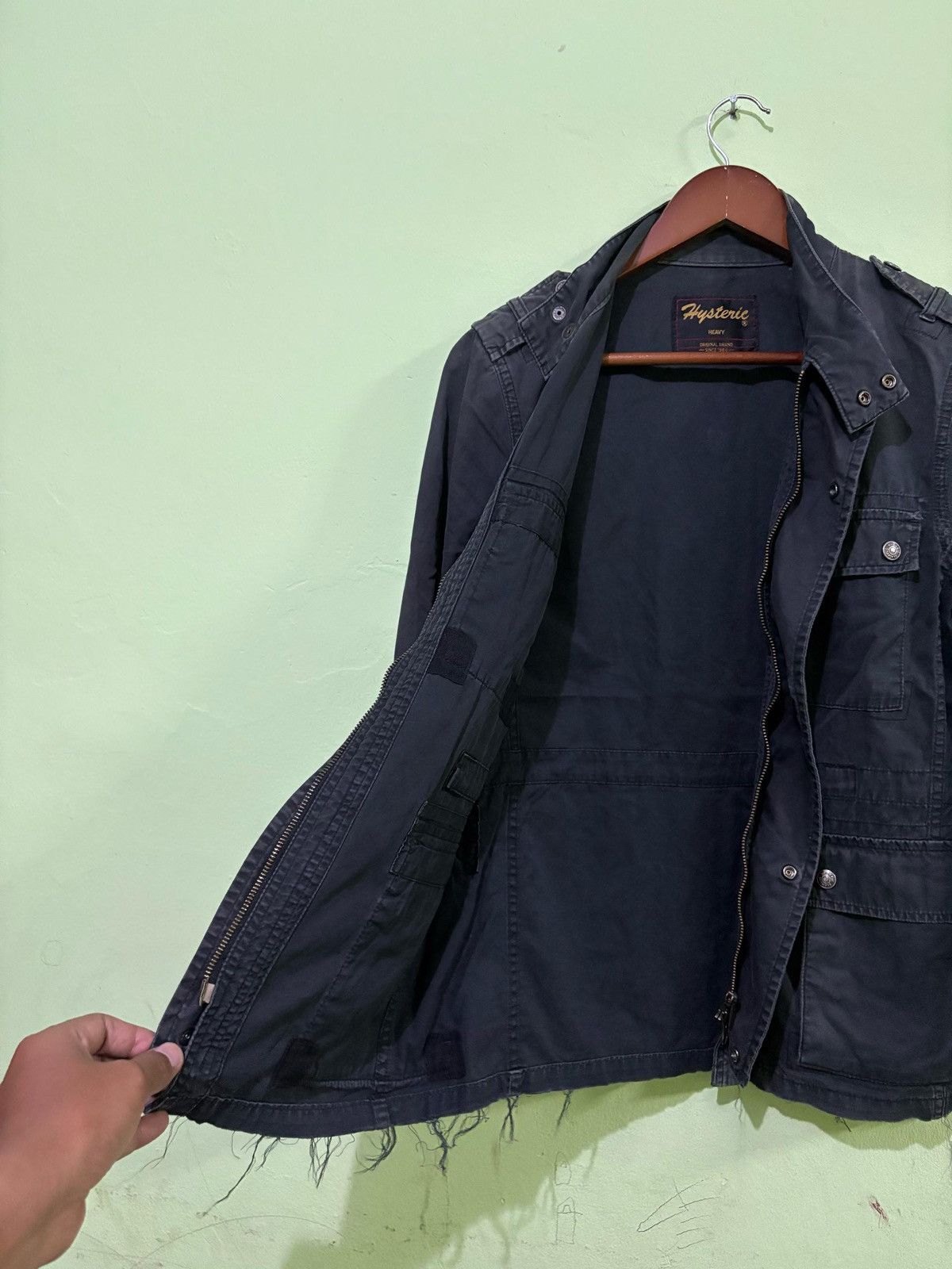Hysteric Glamour VTG Hysteric Glamour Jacket too Fucked To Dunk skeleton Size US S / EU 44-46 / 1 - 4 Thumbnail