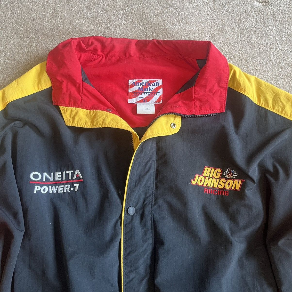 Vintage 90’s vintage Big Johnson Racing windbreaker Size US XL / EU 56 / 4 - 2 Thumbnail
