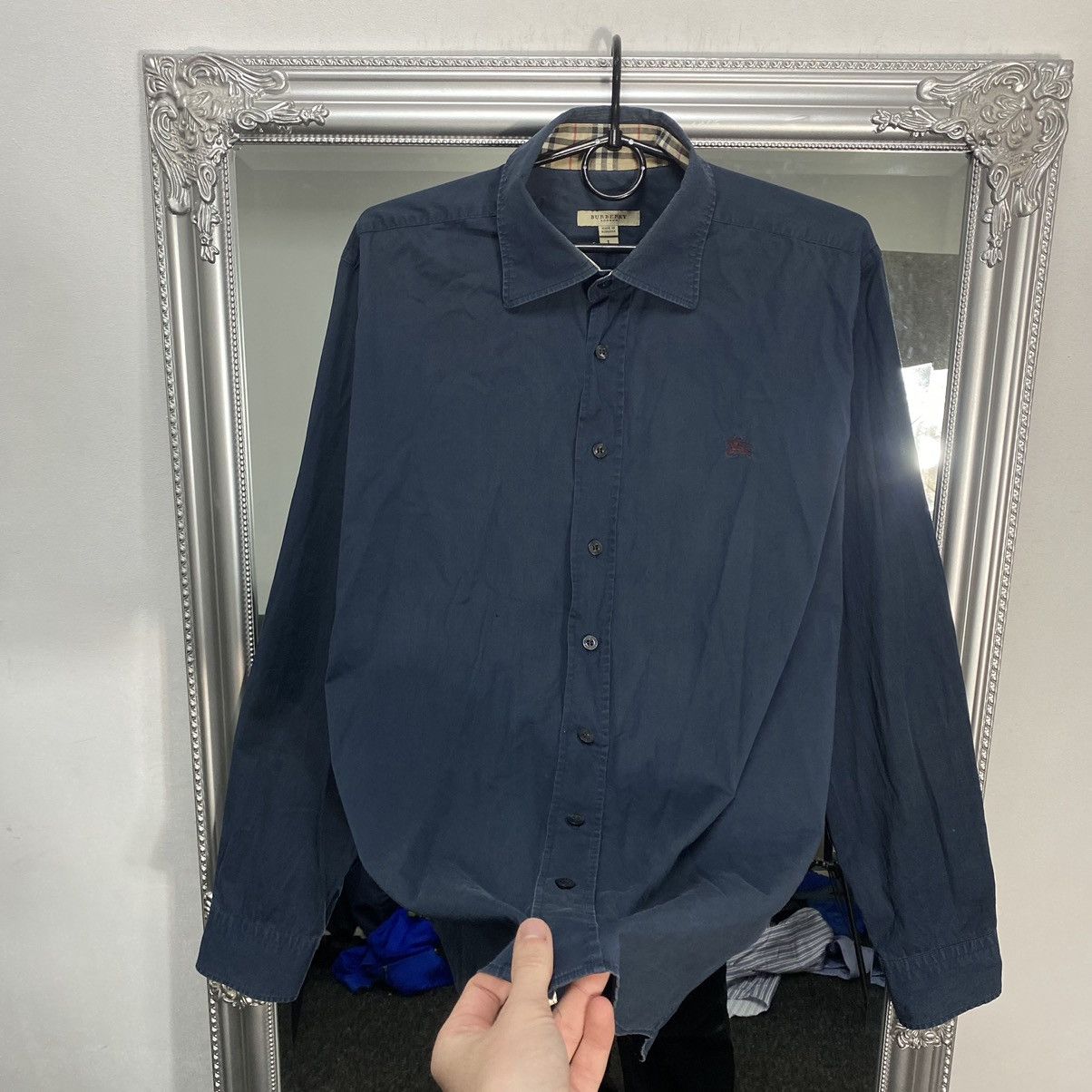 Burberry Vintage Burberry Shirt Size US L / EU 52-54 / 3 - 3 Thumbnail