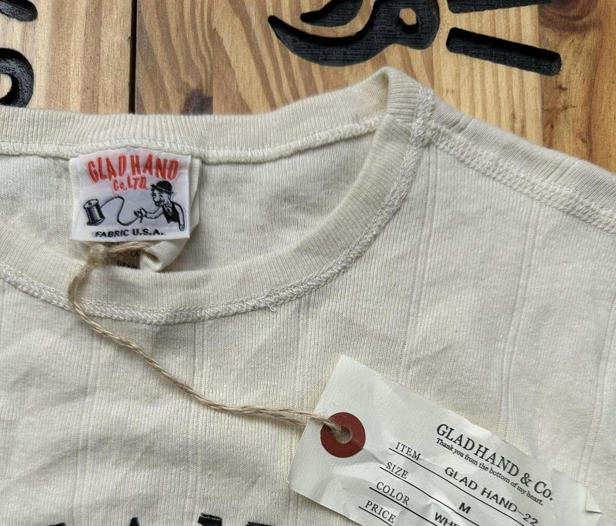 Japanese Brand Glad hand & co t-shirt Size US M / EU 48-50 / 2 - 4 Thumbnail