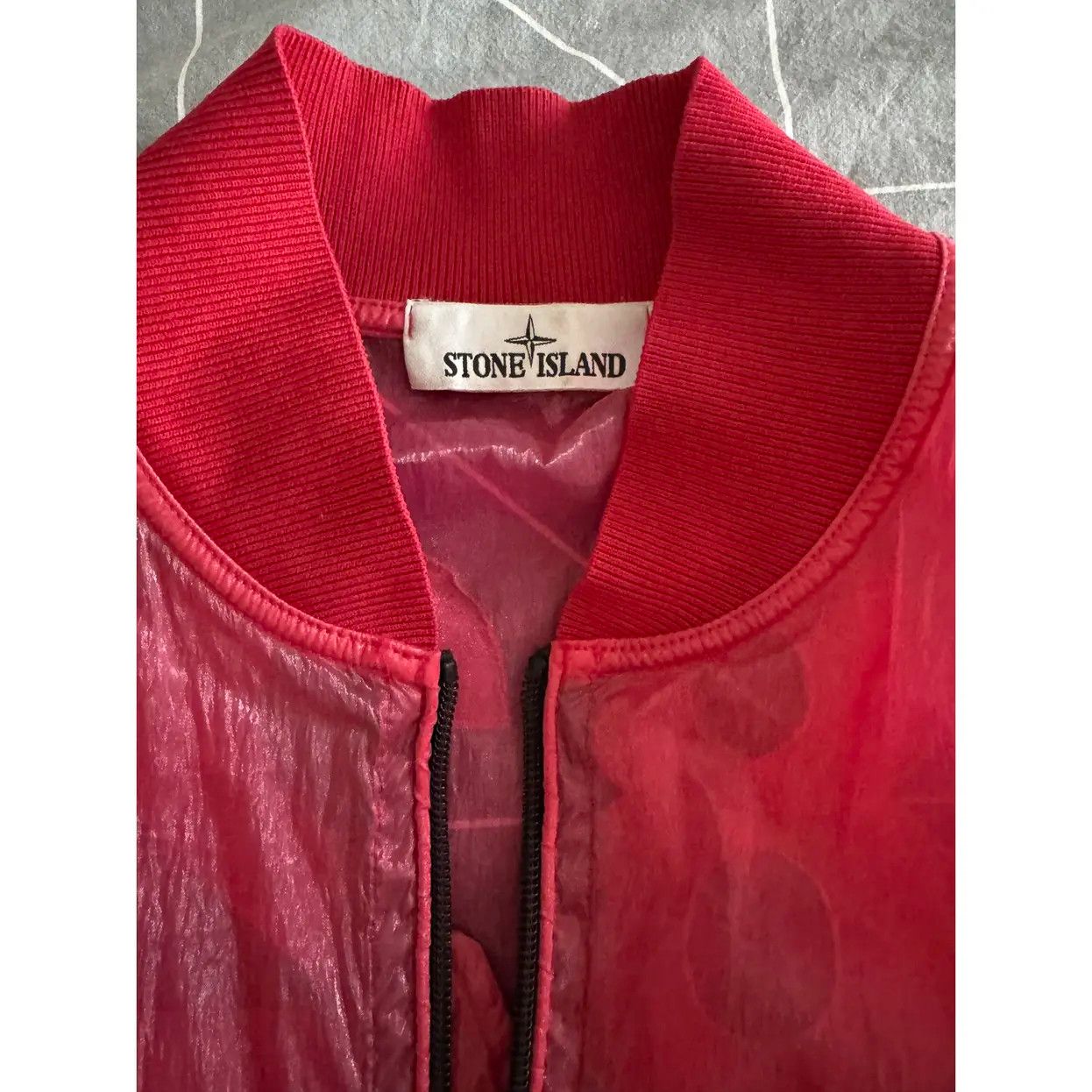 Stone Island semi-transparent bomber jacket Size US S / EU 44-46 / 1 - 2 Thumbnail
