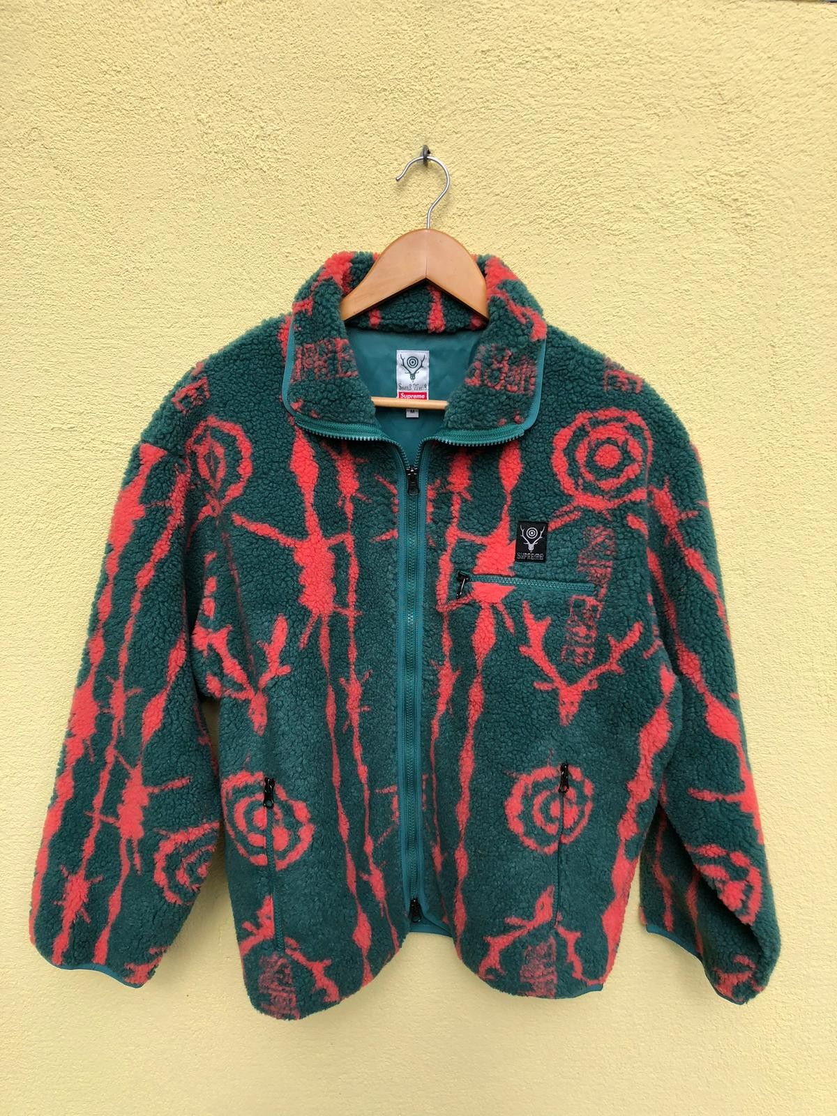 South2 West8 × Supreme Supreme x South2 West8 Fleece Jacket Size US M / EU 48-50 / 2 - 1 Thumbnail