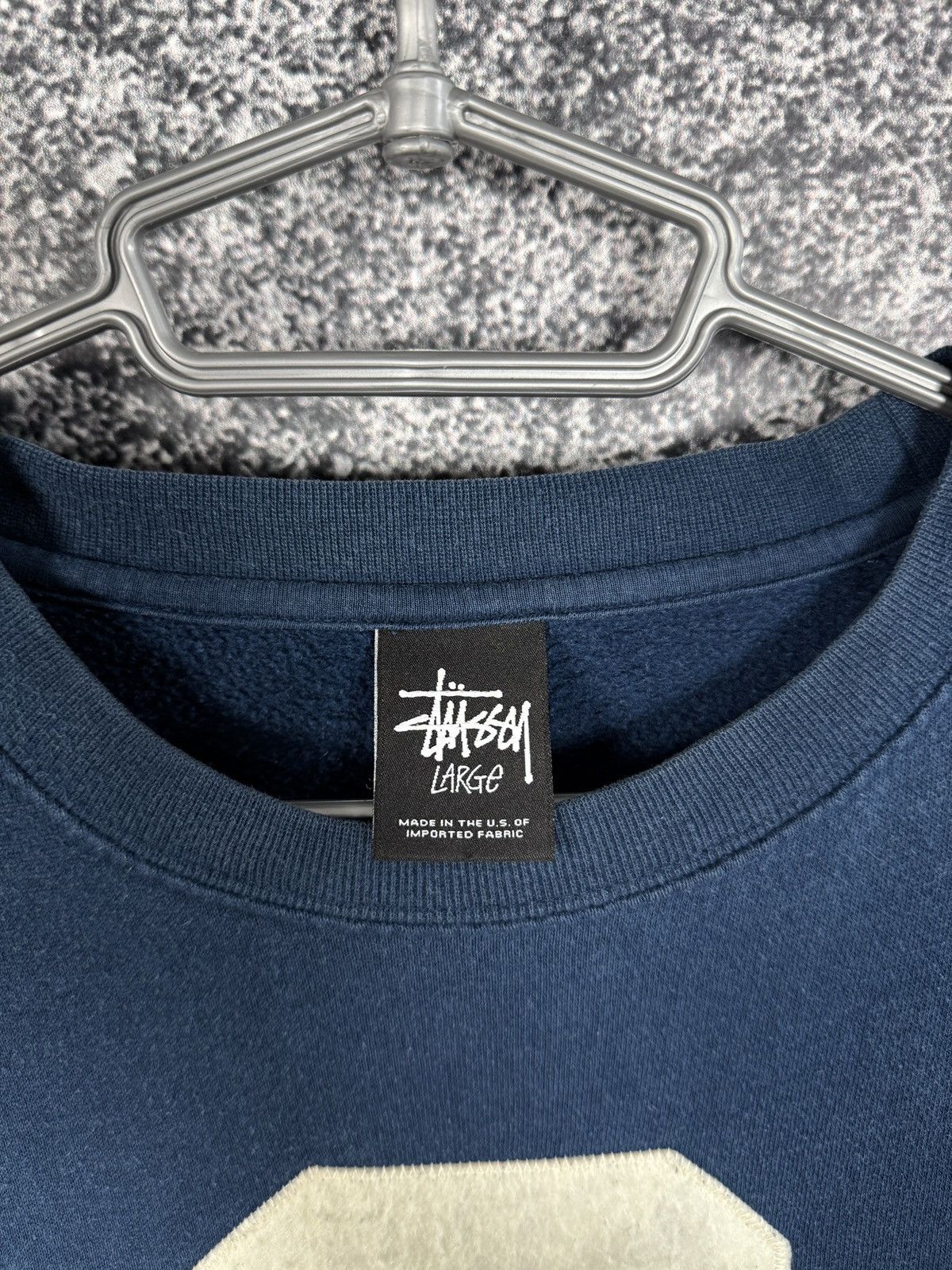 Stussy Stussy Sweatshirt Big Logo Pullover Made in U.S. Size L Size US L / EU 52-54 / 3 - 6 Thumbnail