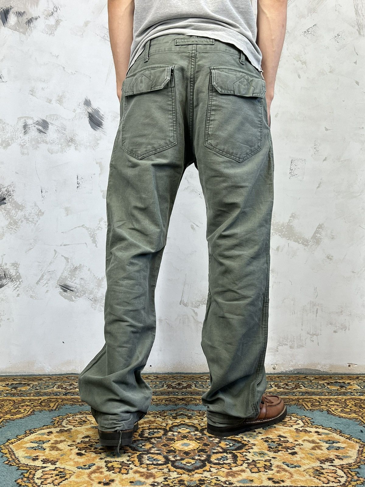 Diesel Vintage Diesel Workwear Pants Size W31 M - L Size US 31 - 3 Thumbnail