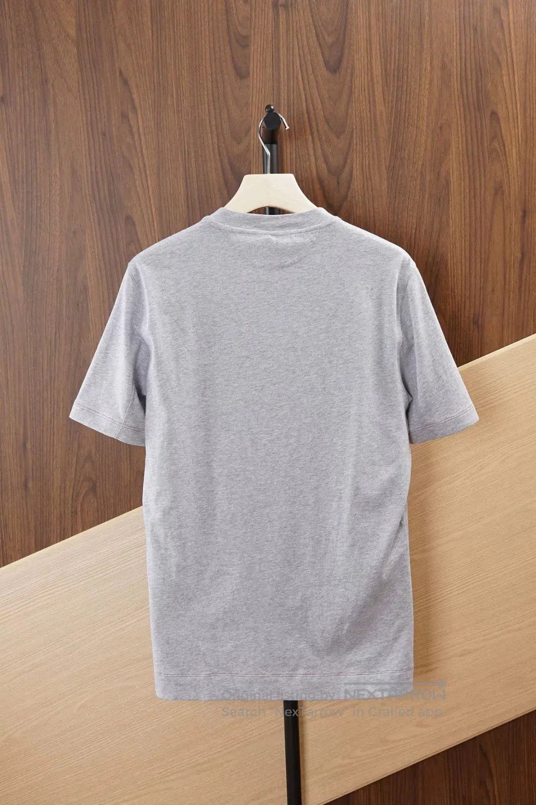 Brunello Cucinelli Brunello Cucinelli Gray Short Sleeve T. Size US M / EU 48-50 / 2 - 2 Thumbnail