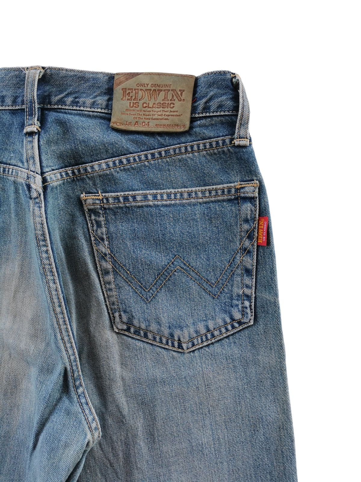 Edwin × Japanese Brand × Vintage Vintage Edwin Japan Jeans Size US 30 / EU 46 - 7 Thumbnail