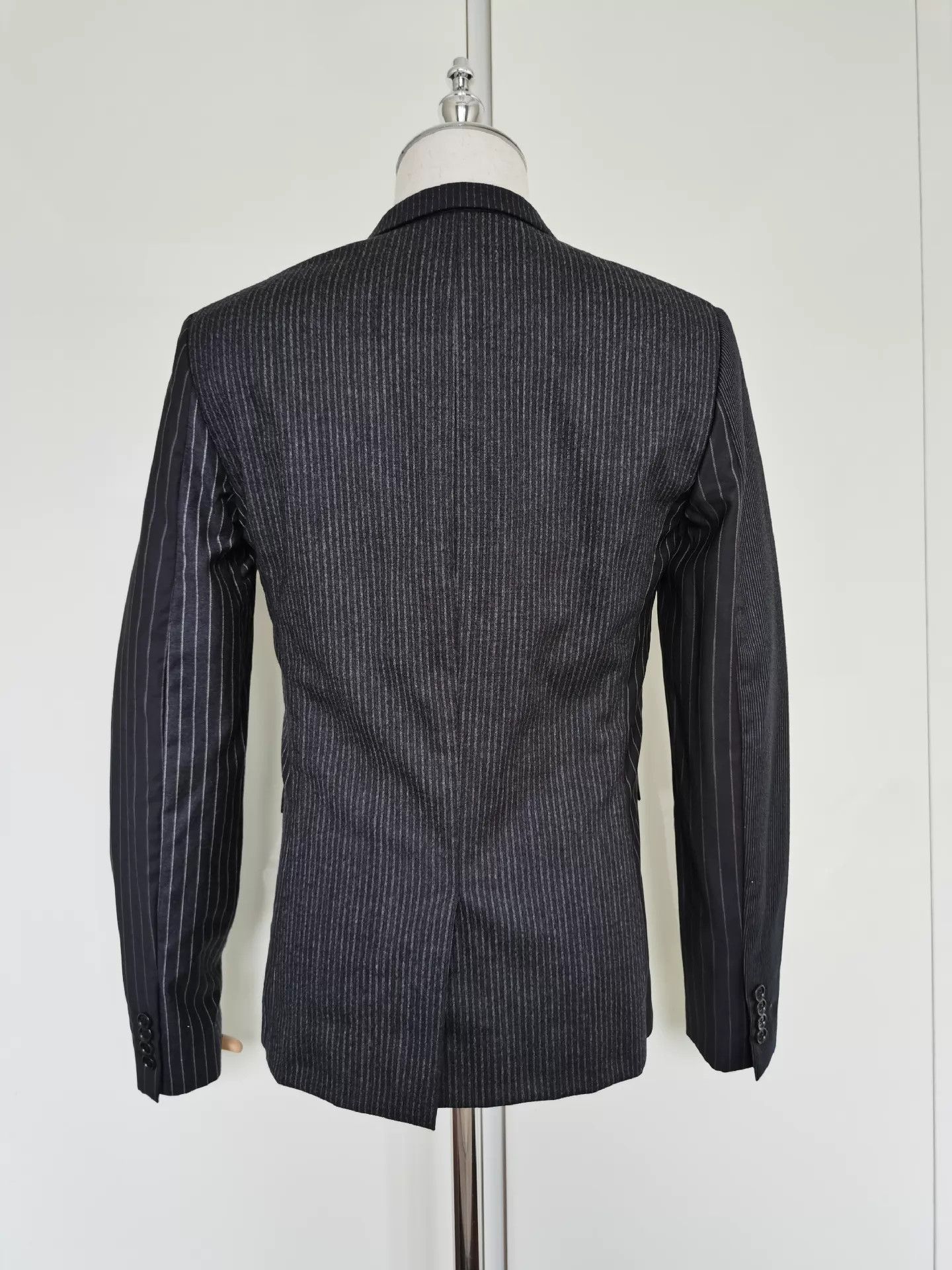 Dior DIOR HOMME Color - Blocked Wool Blazer 48 Worn 2x Size 48R - 5 Thumbnail