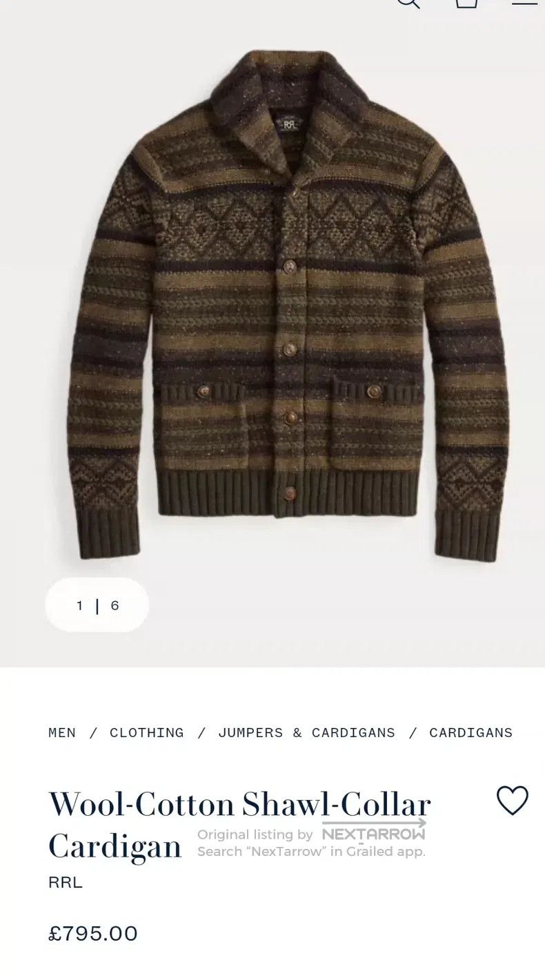 RRL Ralph Lauren RRL Ralph Lauren Fair Island Knitted Sweater Open Chest Fa Size US M / EU 48-50 / 2 - 1 Thumbnail