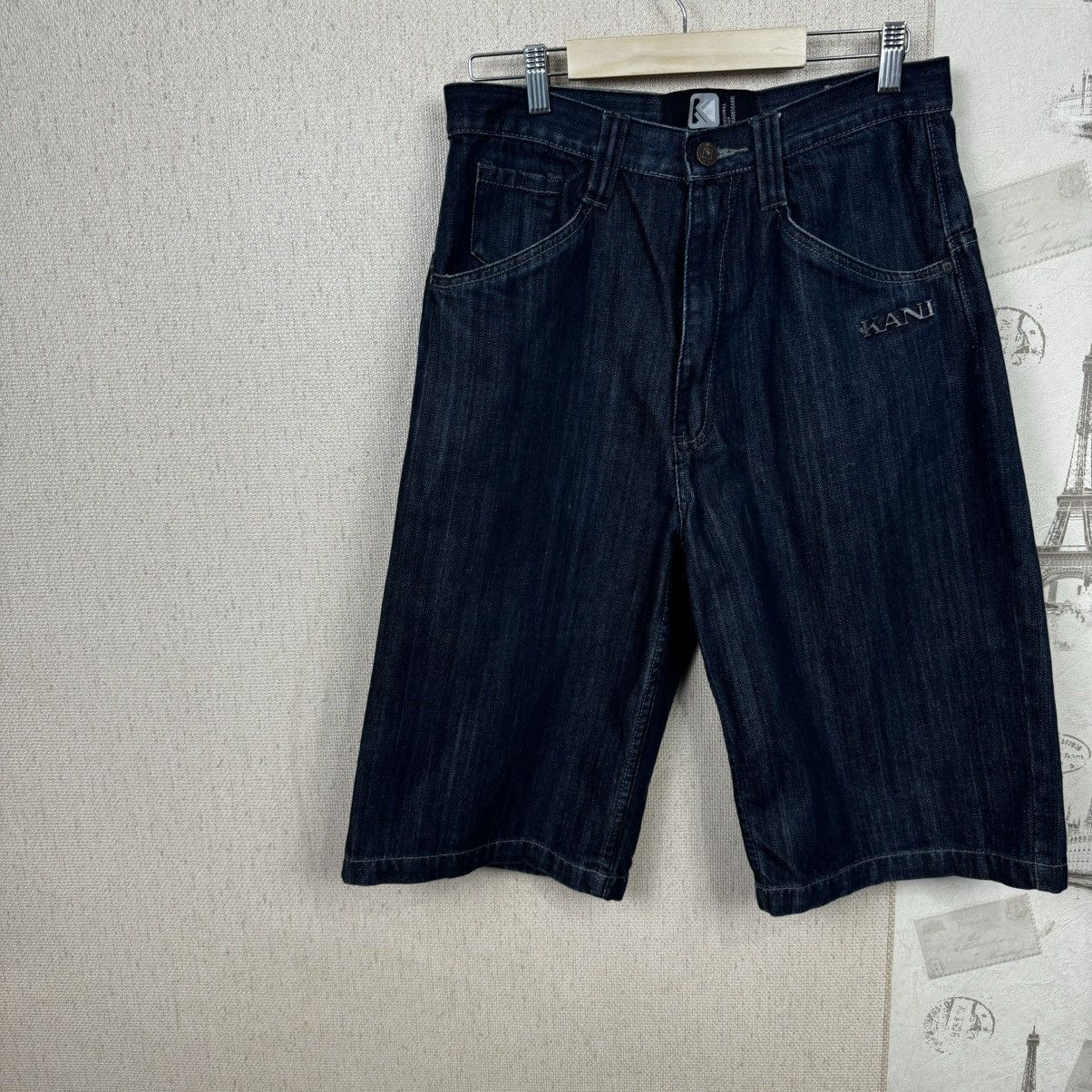 Karl Kani Vintage Karl Kani Shorts Denim 30 Streetwear Rap Jnco Size US 30 / EU 46 - 3 Thumbnail