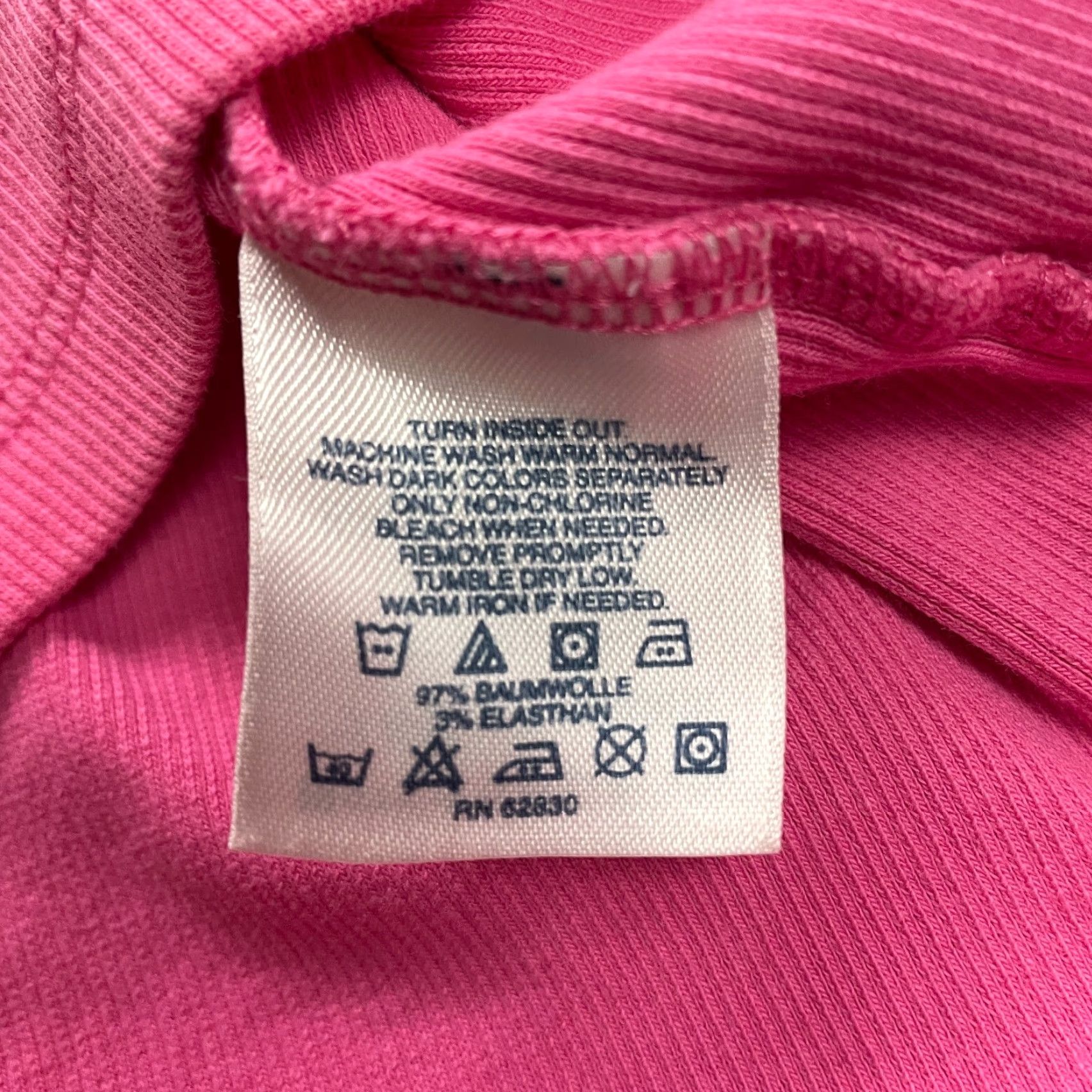 Lands' End Lands' End Women's Medium Pink Ribbed Knit Tank Top Casual Round Neck Sleeveless Size M / US 6-8 / IT 42-44 - 7 Thumbnail