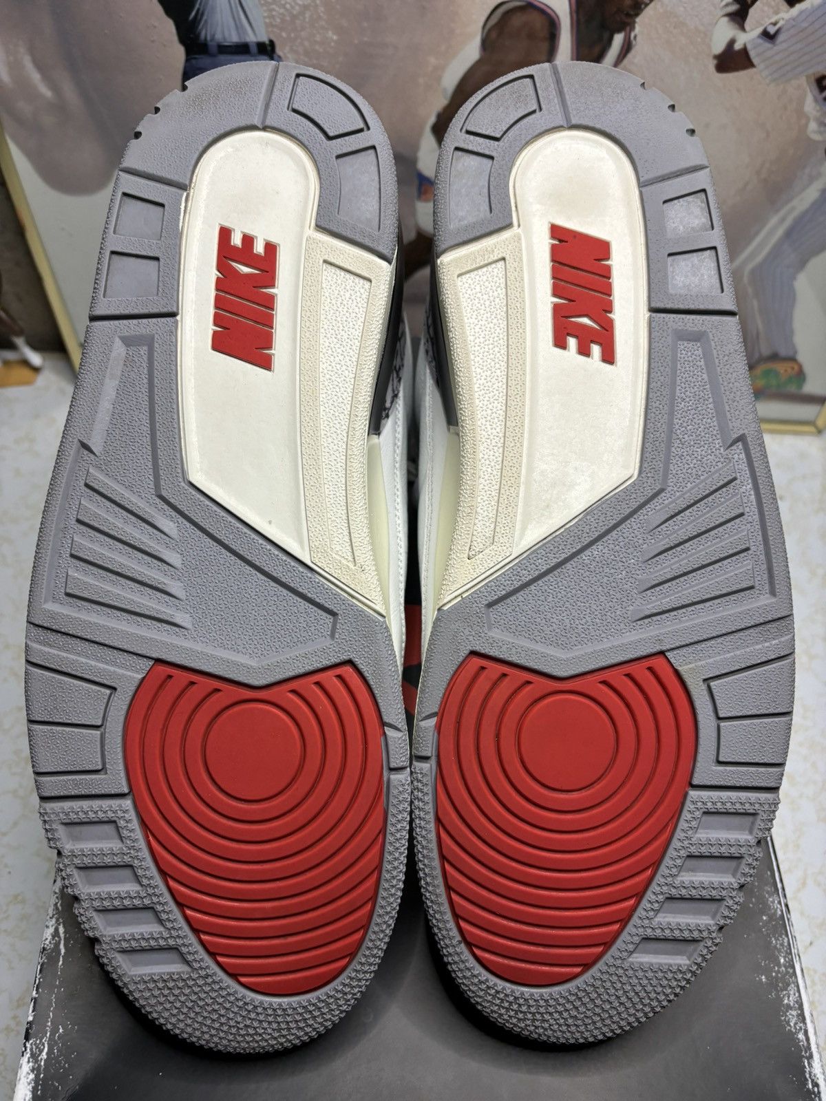 Jordan Brand Air Jordan 3 Retro cement reimagined Size US 12 / EU 45 - 5 Thumbnail