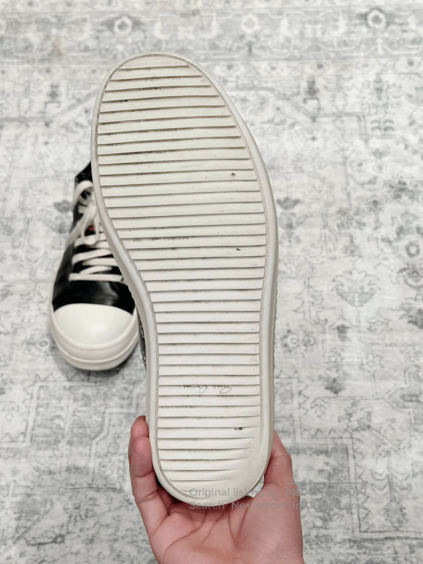 Rick Owens Rick Owens Main Line Leather Low-Top. Size US 8.5 / EU 41-42 - 9 Thumbnail