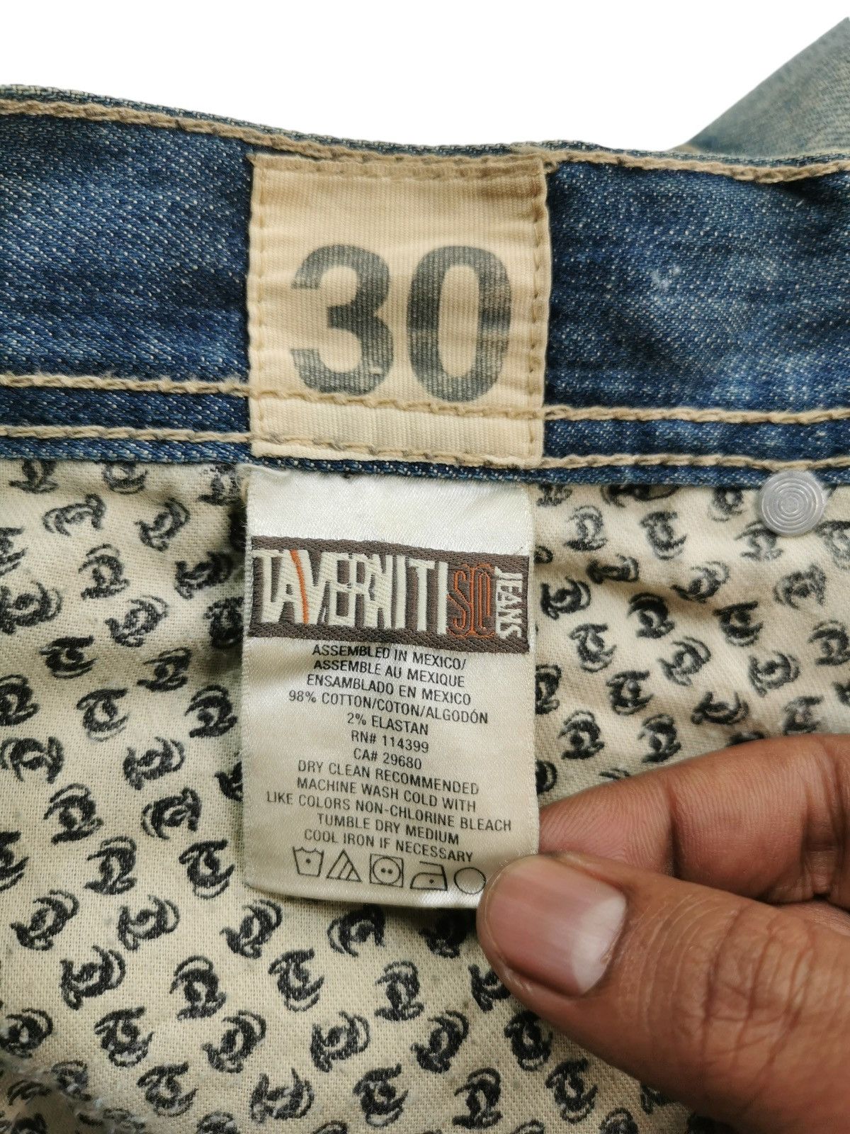 Jimmy Taverniti Jimmy Taverniti Flare Jeans Size US 32 / EU 48 - 12 Thumbnail