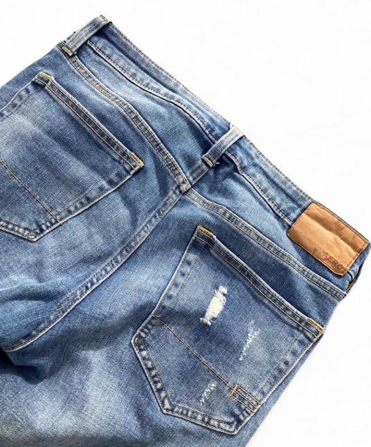 Aeropostale Aeropostale Distressed Slim Jeans 32 Size US 30 / EU 46 - 5 Thumbnail