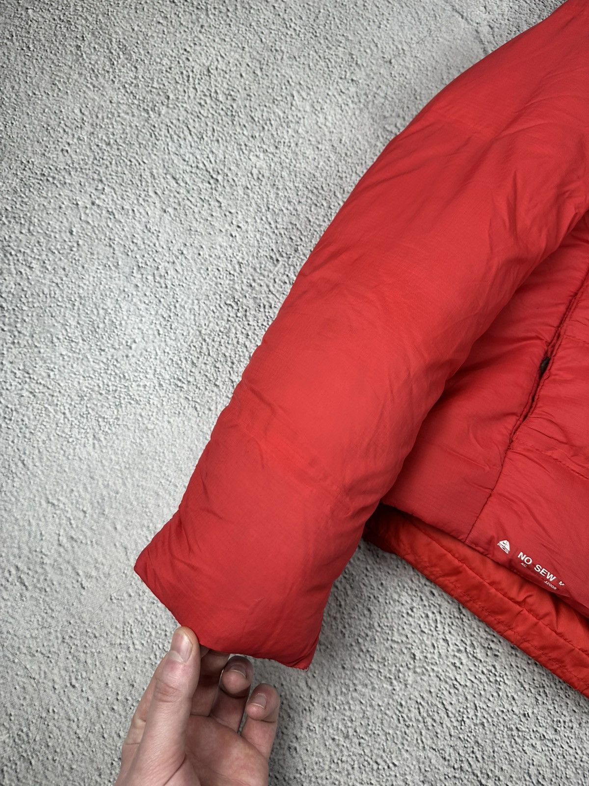 Nike ACG Vintage Nike ACG Down Puffer Jacket Washed Y2K Fur Fuzzy Size S / US 4 / IT 40 - 8 Thumbnail