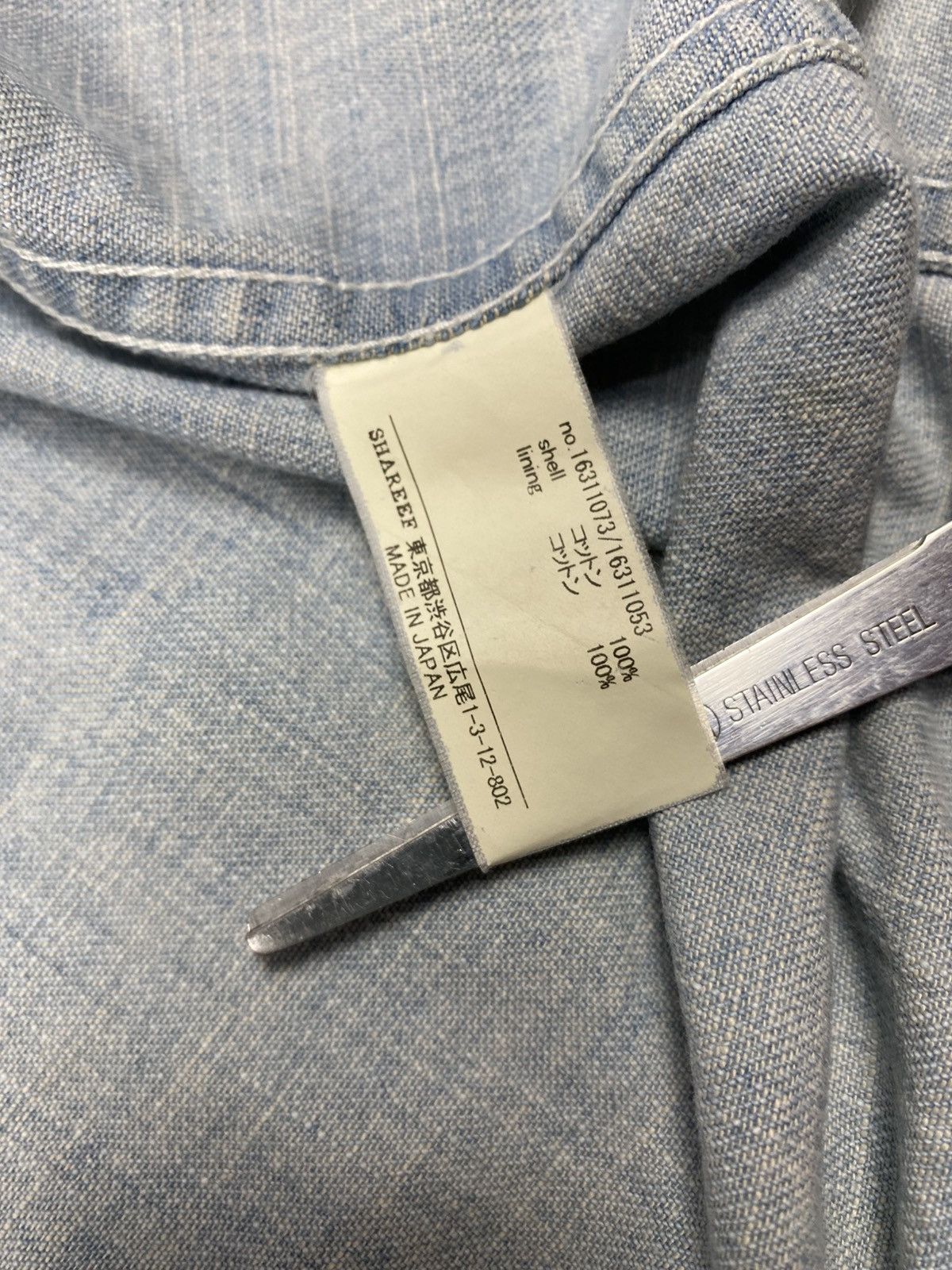 SHAREEF 2006 Shareef - Excella Zip Denim Jacket Size US M / EU 48-50 / 2 - 13 Thumbnail