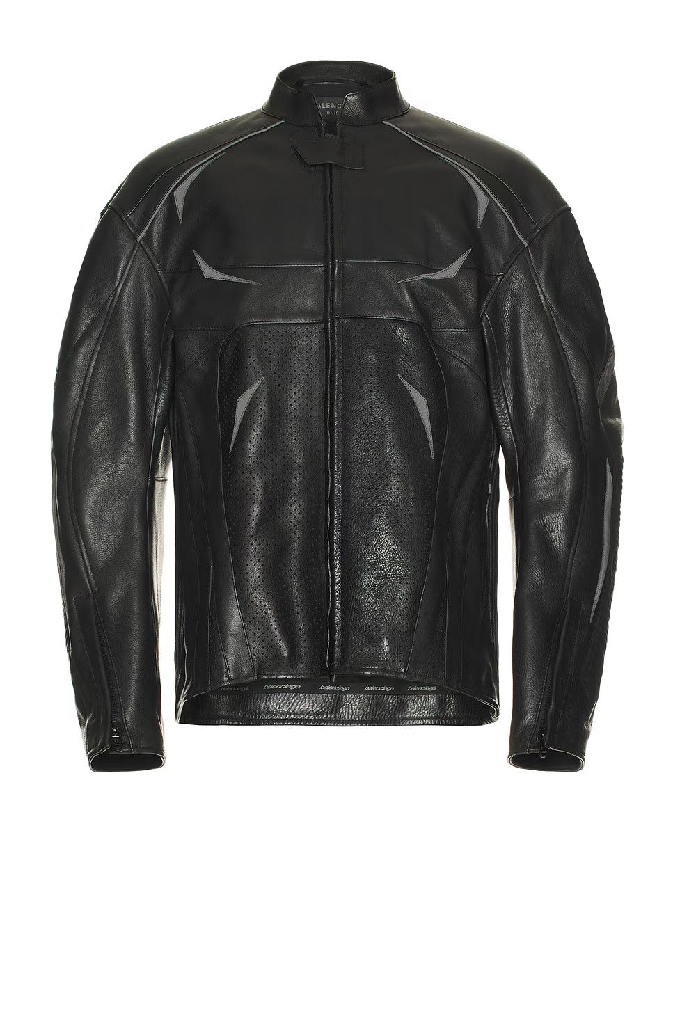 Balenciaga o1bcso1str1025 Unity Sports Icon Racing Jacket in Black Size US L / EU 52-54 / 3 - 1 Thumbnail