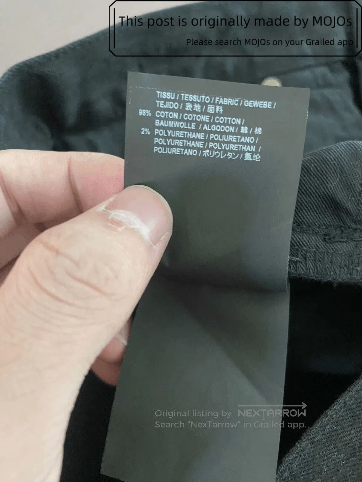 Saint Laurent Paris Sz 33 Saint Laurent Paris 15AW Heavy Destory Denim mojos152 Size US 33 - 4 Thumbnail