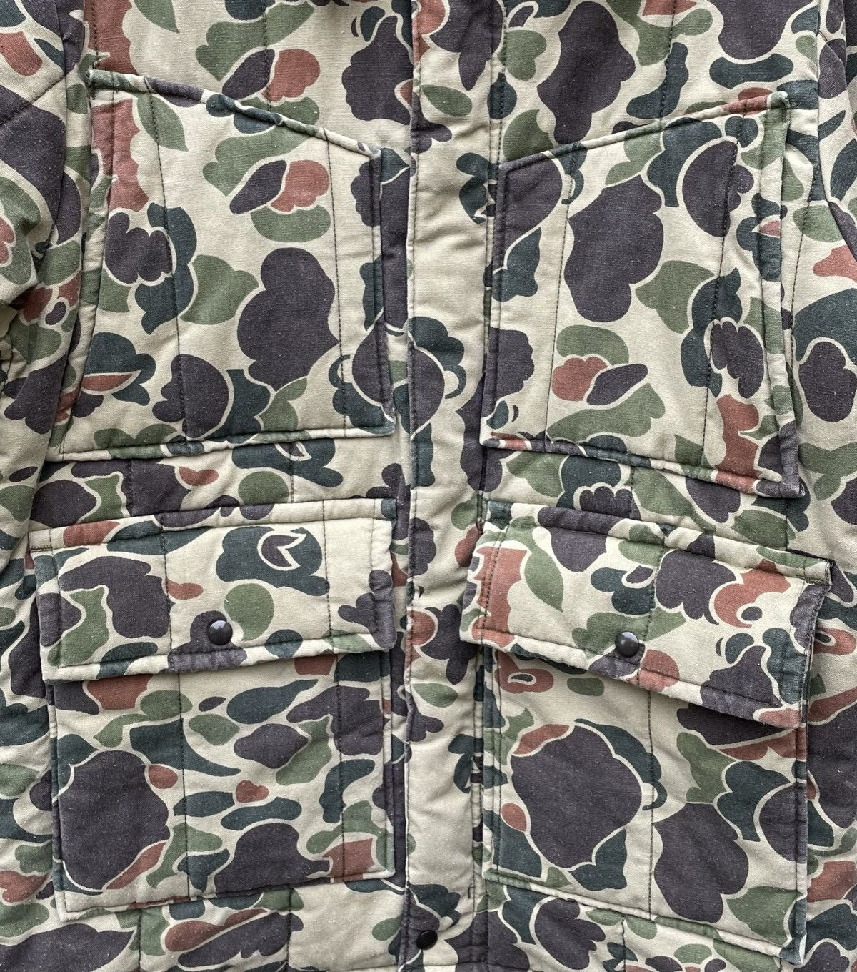 Walls Vintage 80s Walls Blizzard Pruf Insulated Camo Jacket Size US L / EU 52-54 / 3 - 5 Thumbnail