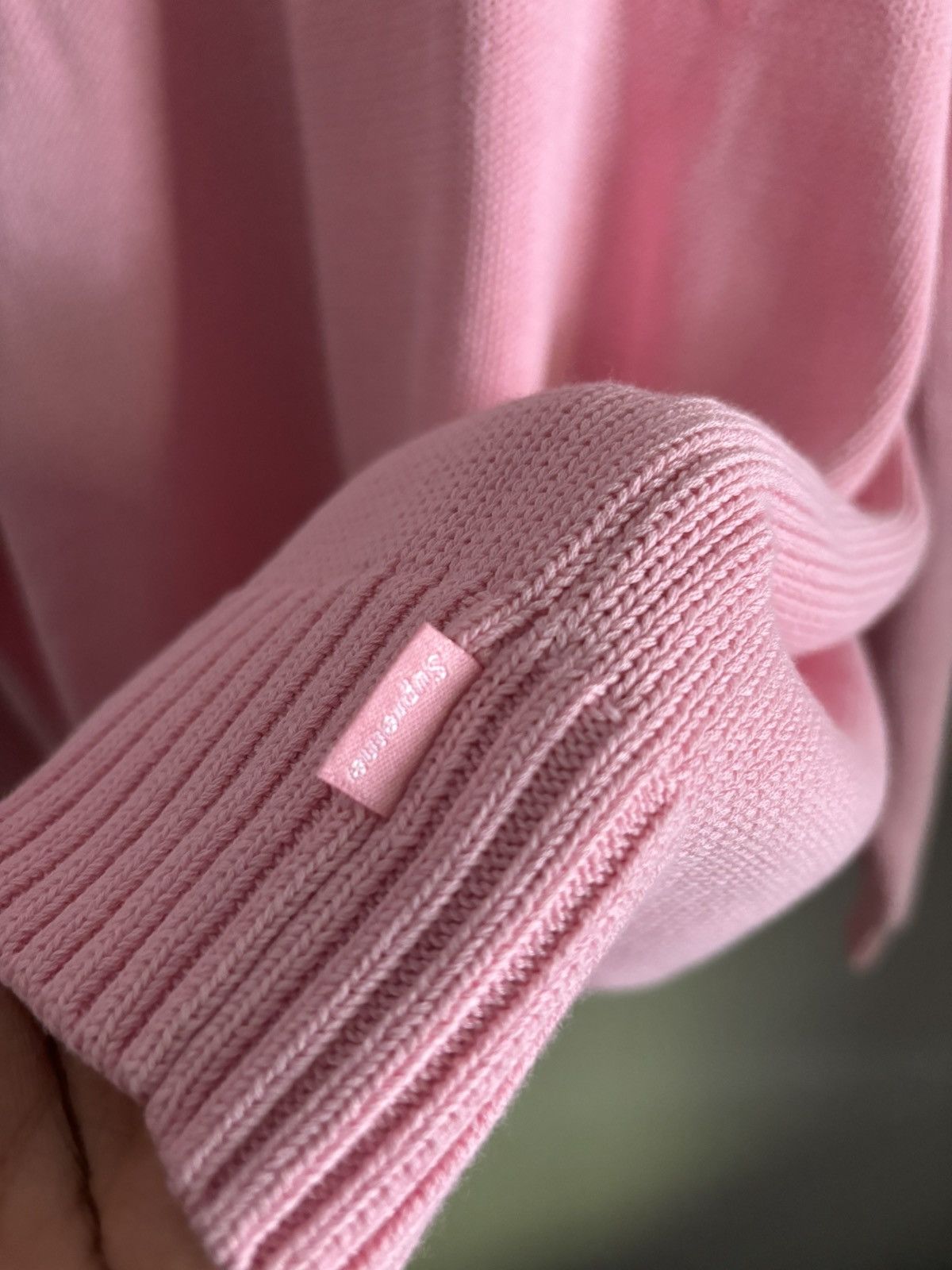 Supreme Supreme Old English Sweater (Pink) Size US XL / EU 56 / 4 - 12 Thumbnail