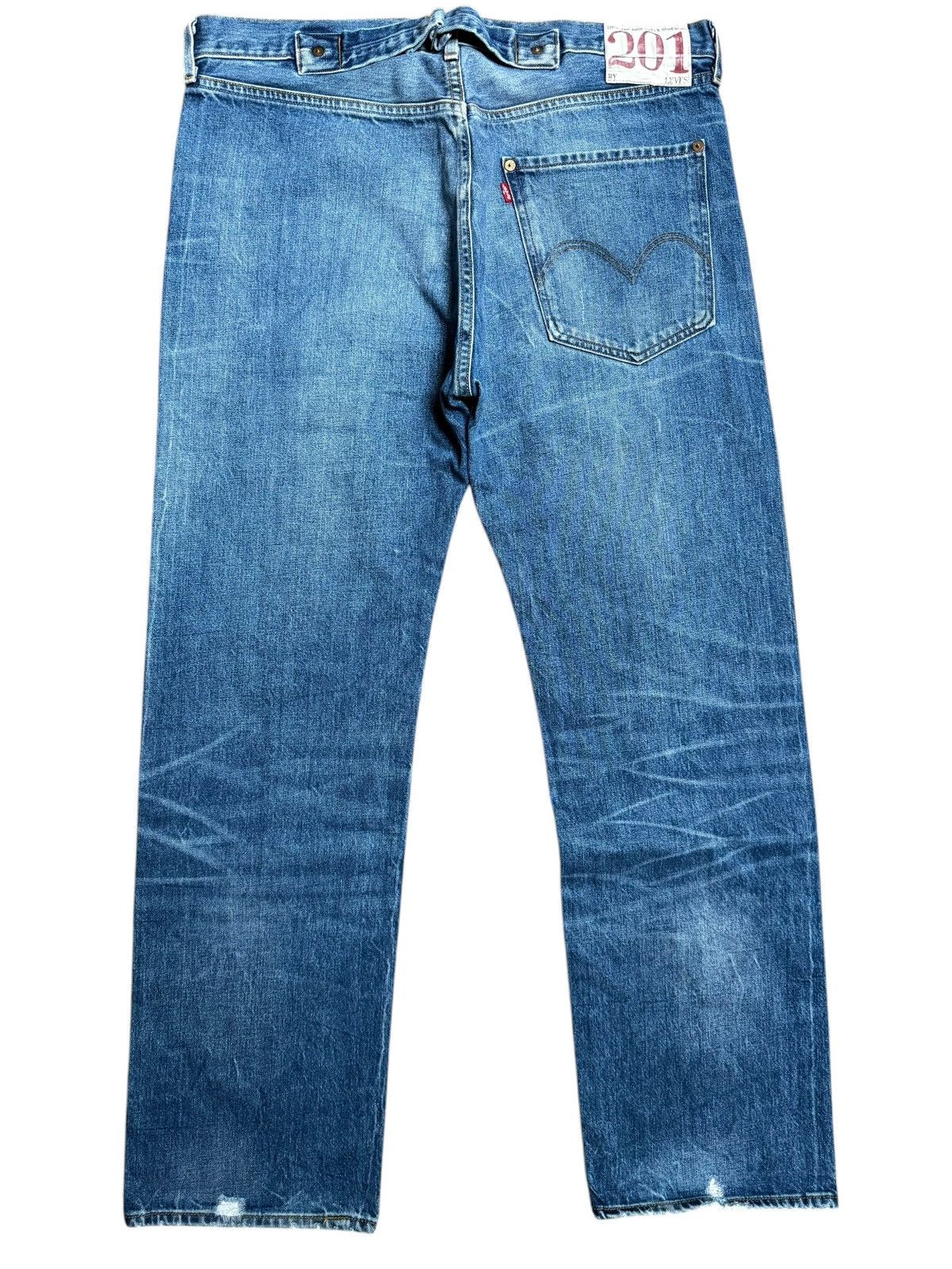 Levi's Authentic Levi’s 201 classic straight jeans 34x32 Size US 34 / EU 50 - 2 Thumbnail